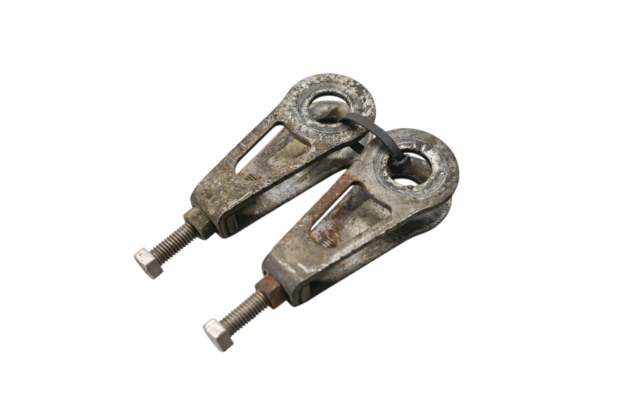 85 Honda Interceptor 500 Rear Drive Chain Adjusters VF500