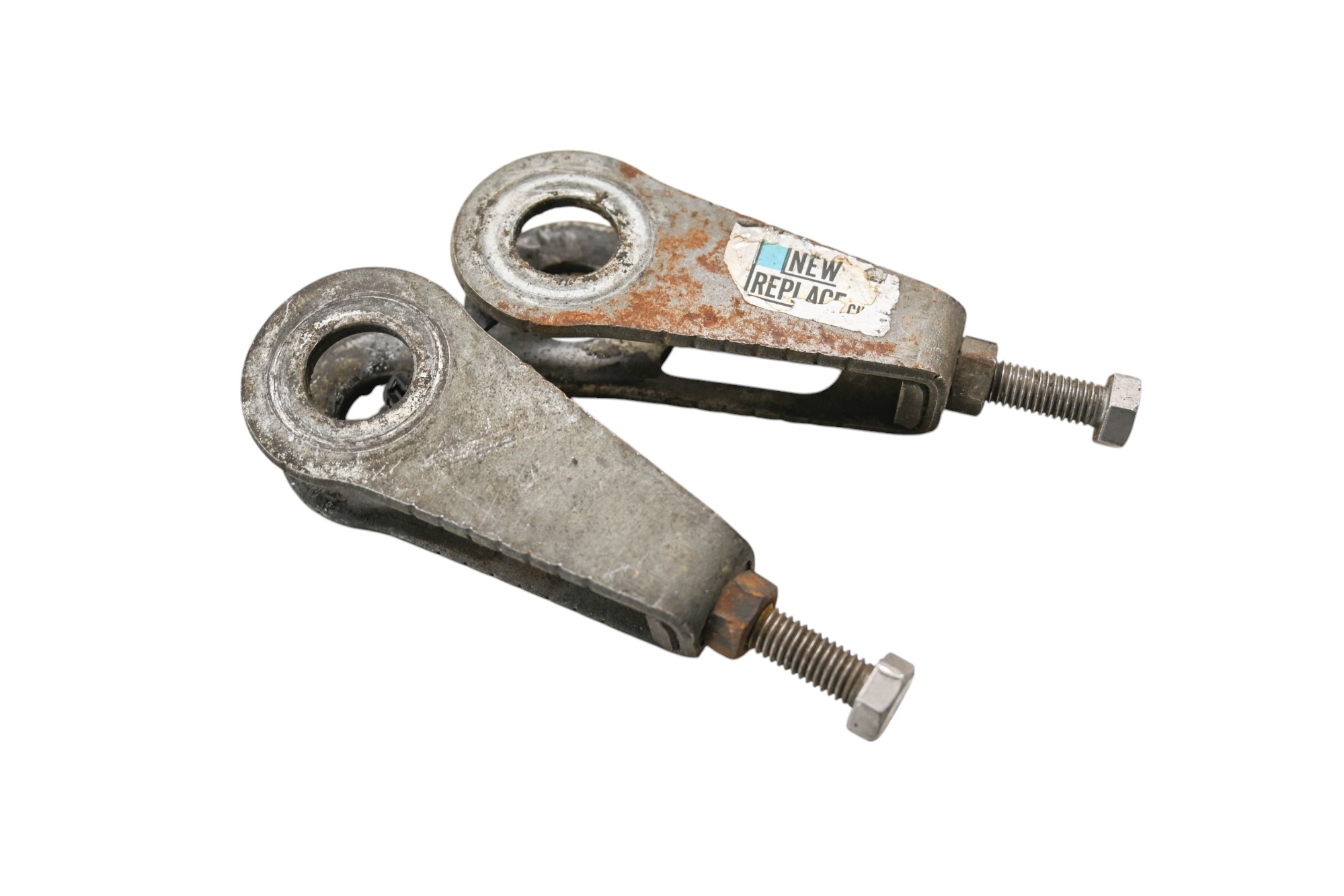 85 Honda Interceptor 500 Rear Drive Chain Adjusters VF500