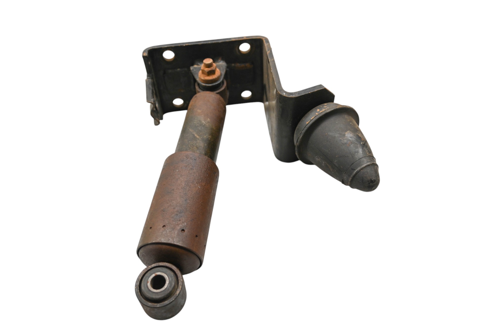 04 Kawasaki Mule 3010 4x4 Rear Shock & Leaf Spring Bracket Damper