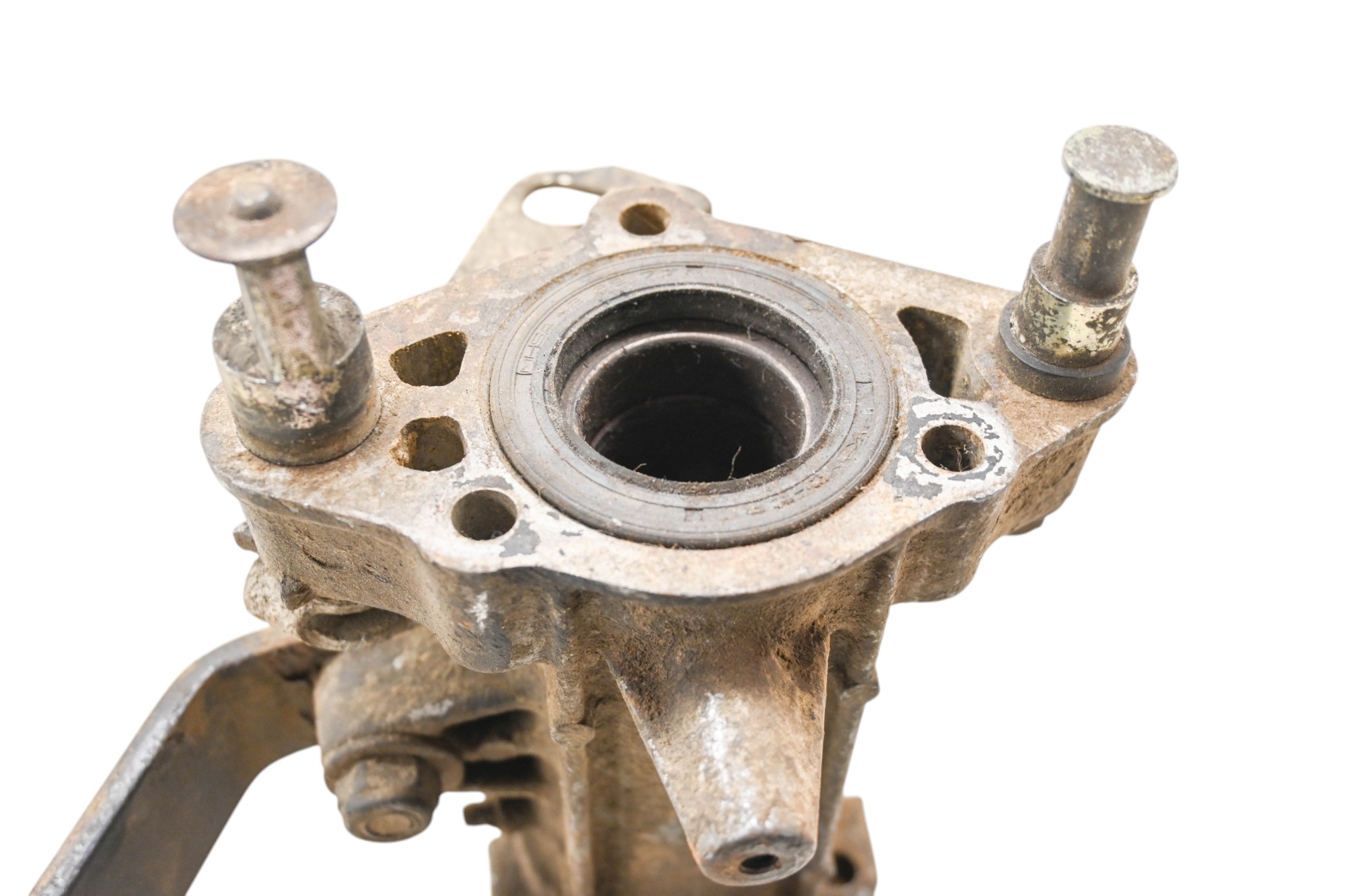 84 Suzuki LT185 Rear Bearing Carrier Axle Housing Quadrunner 185