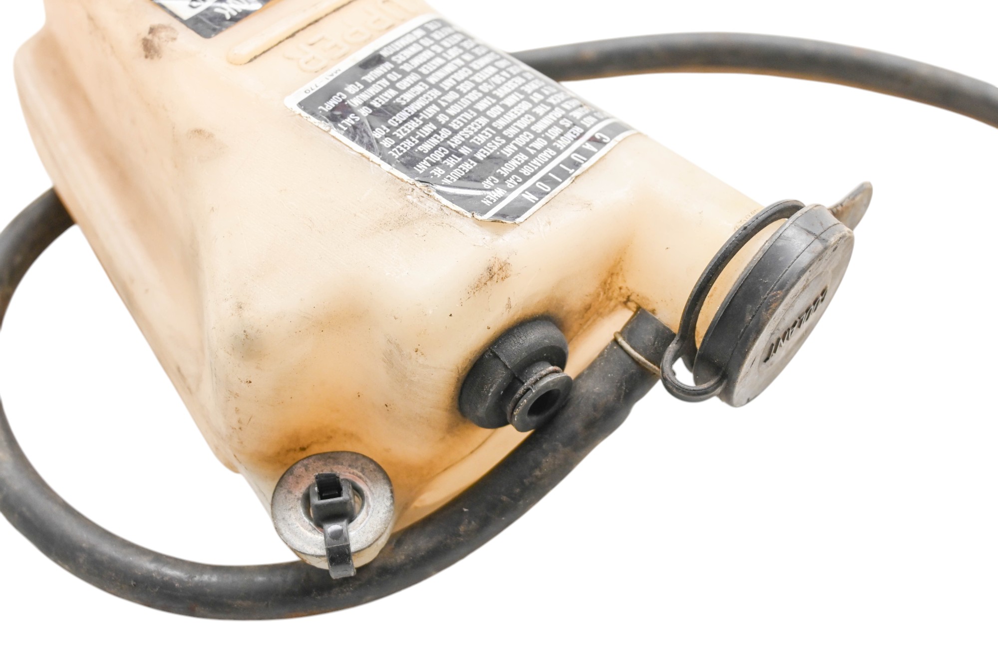 84 Honda VF1100 Sabre Coolant Overflow Radiator Bottle