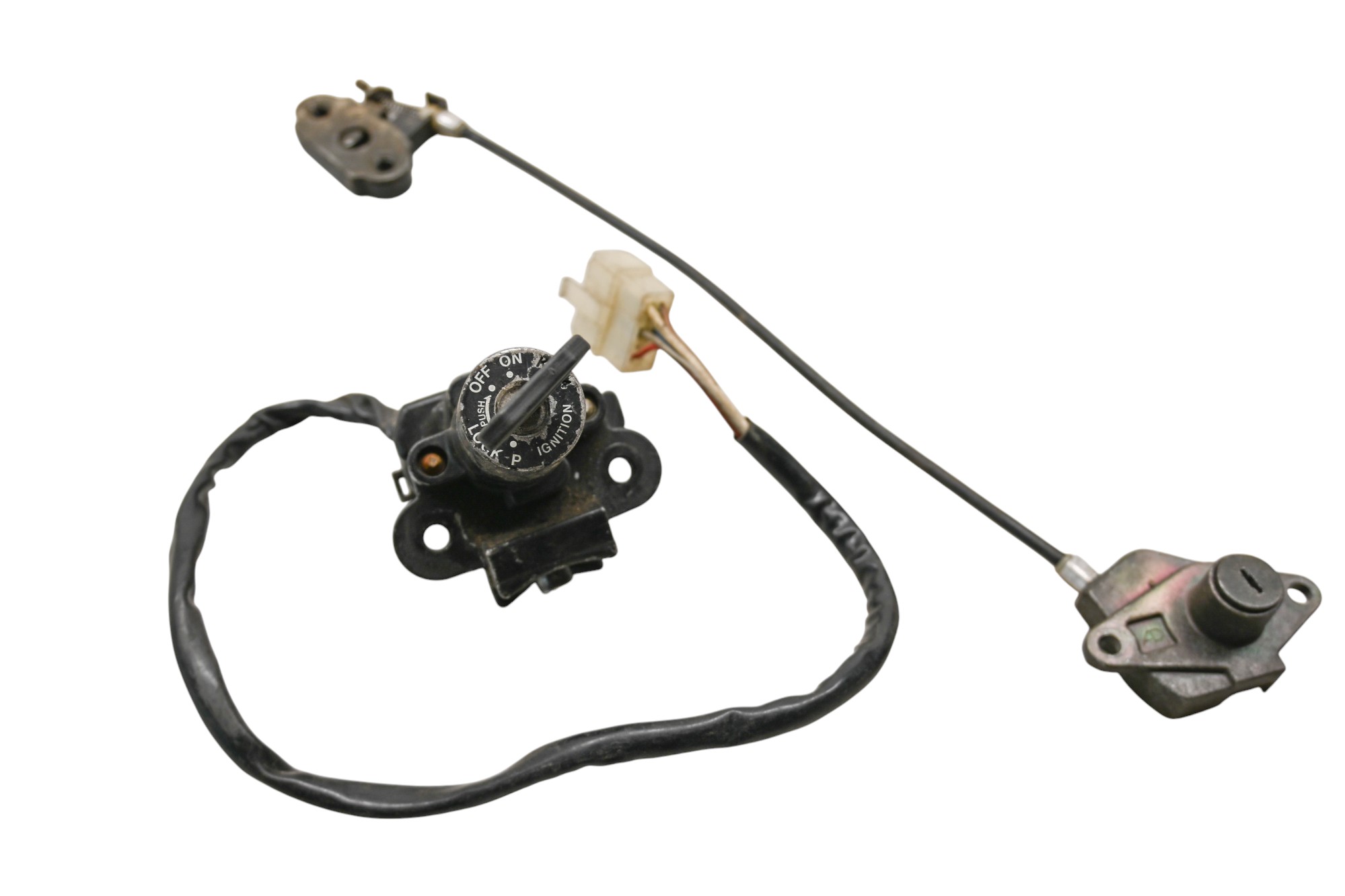 97 Kawasaki Ninja ZX-9R Key Switch & Seat Lock Latch