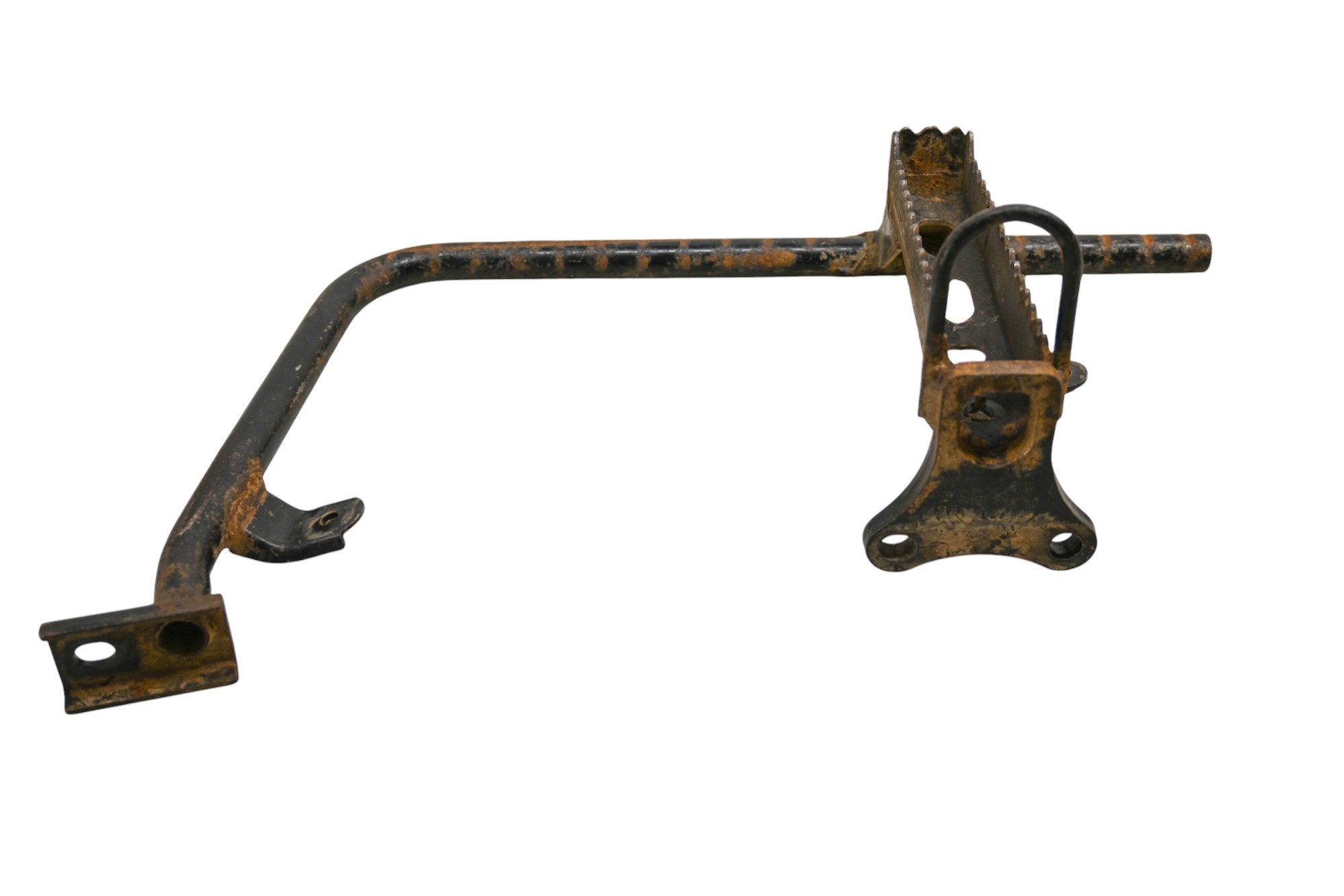 05 Suzuki Ozark 250 2x4 Right Side Foot Rest Bracket Mount LTF250