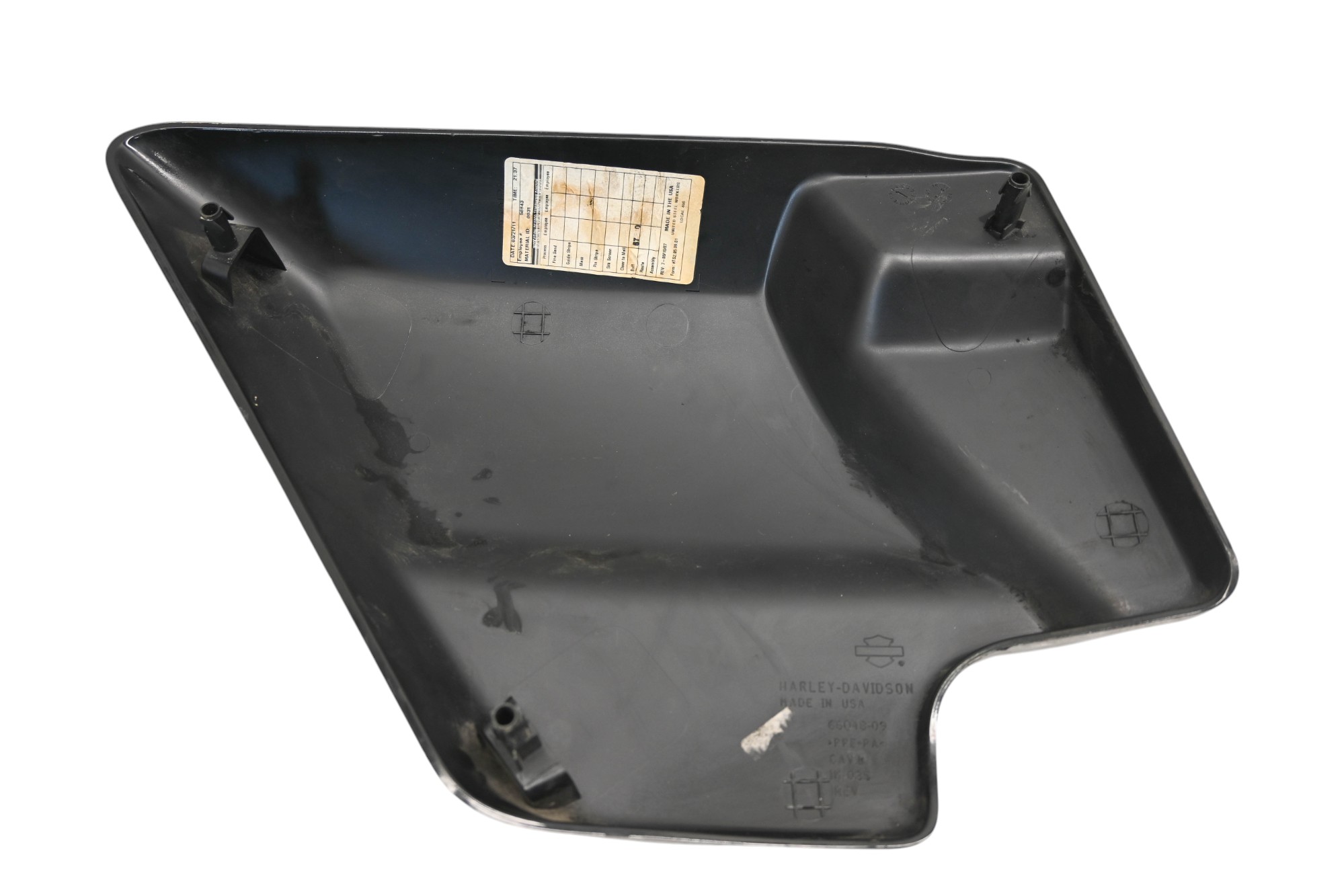 09 Harley-Davidson FLHX Street Glide Right Side Panel Shroud Cover