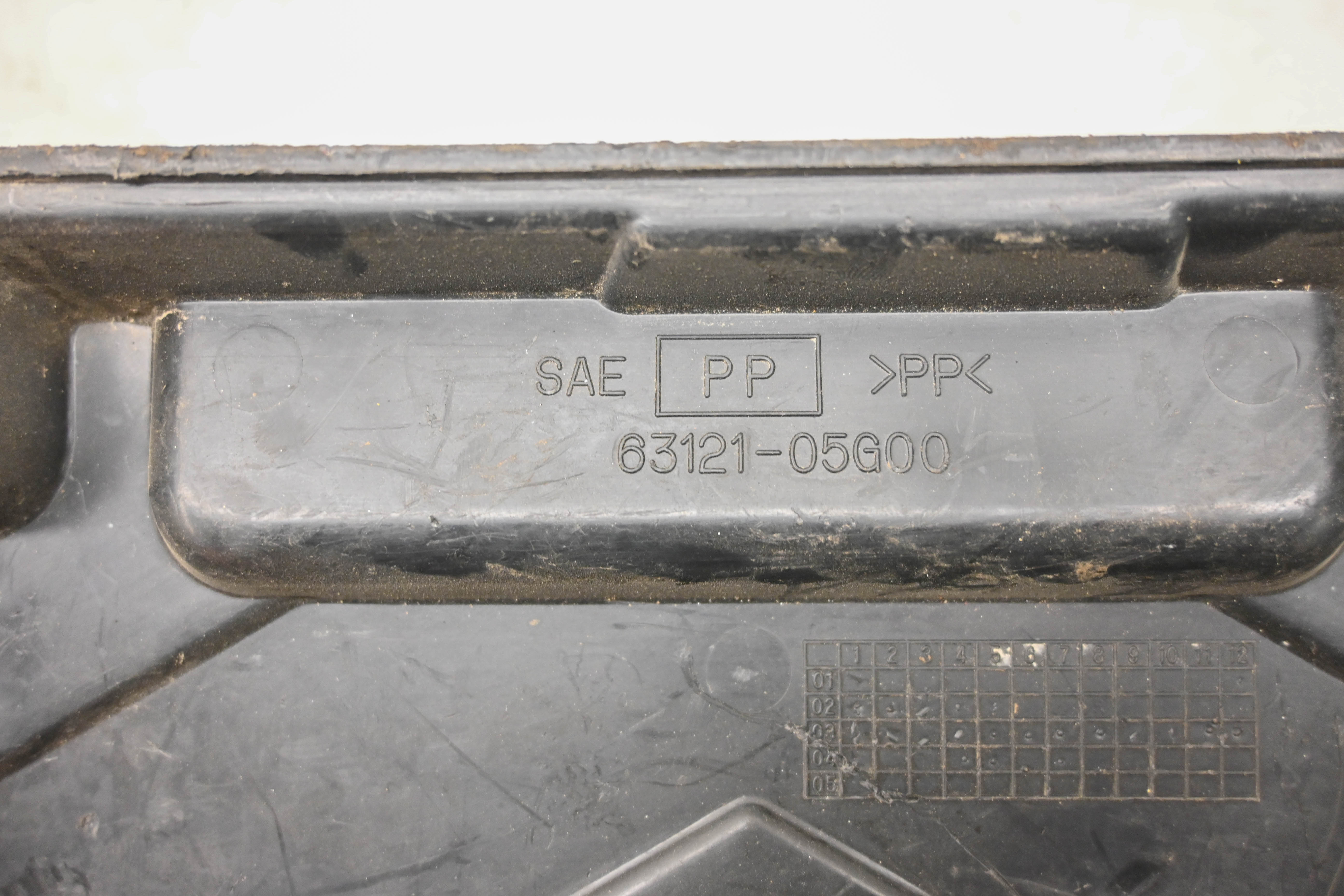 05 suzuki Ozark 250 Rear Storage Tool Box Cover LTF250