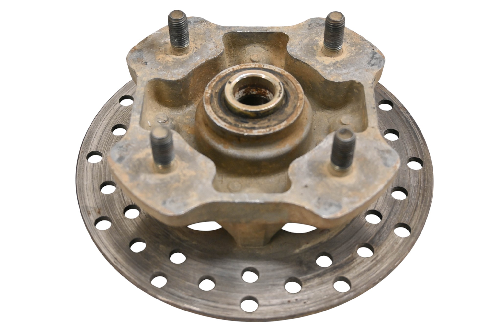 12 Honda Rancher 420 Front Wheel Hub & Rotor Left Or Right honda