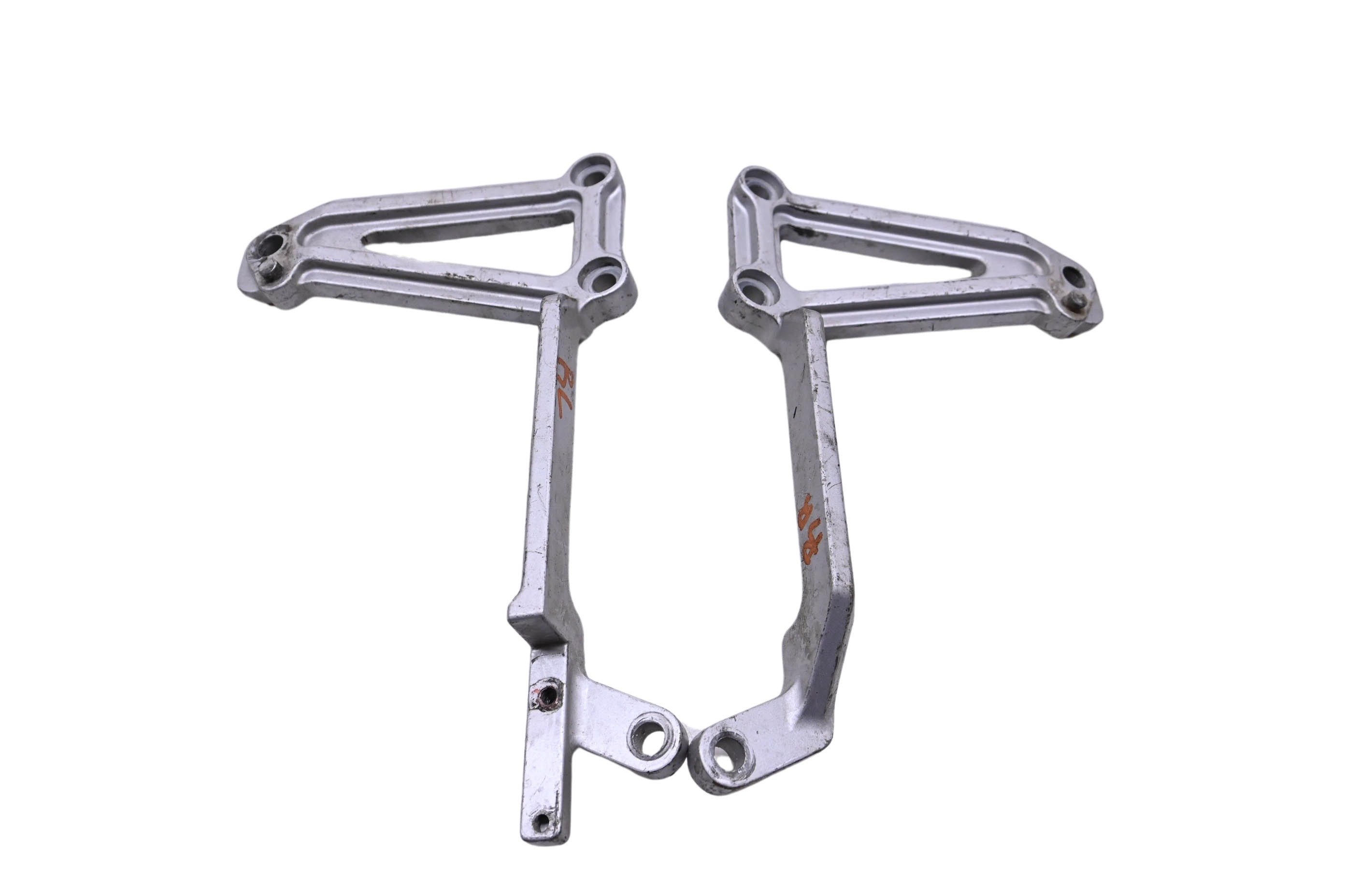 04 Kawasaki Ninja 250 Foot Peg Bracket Mounts Left & Right EX250