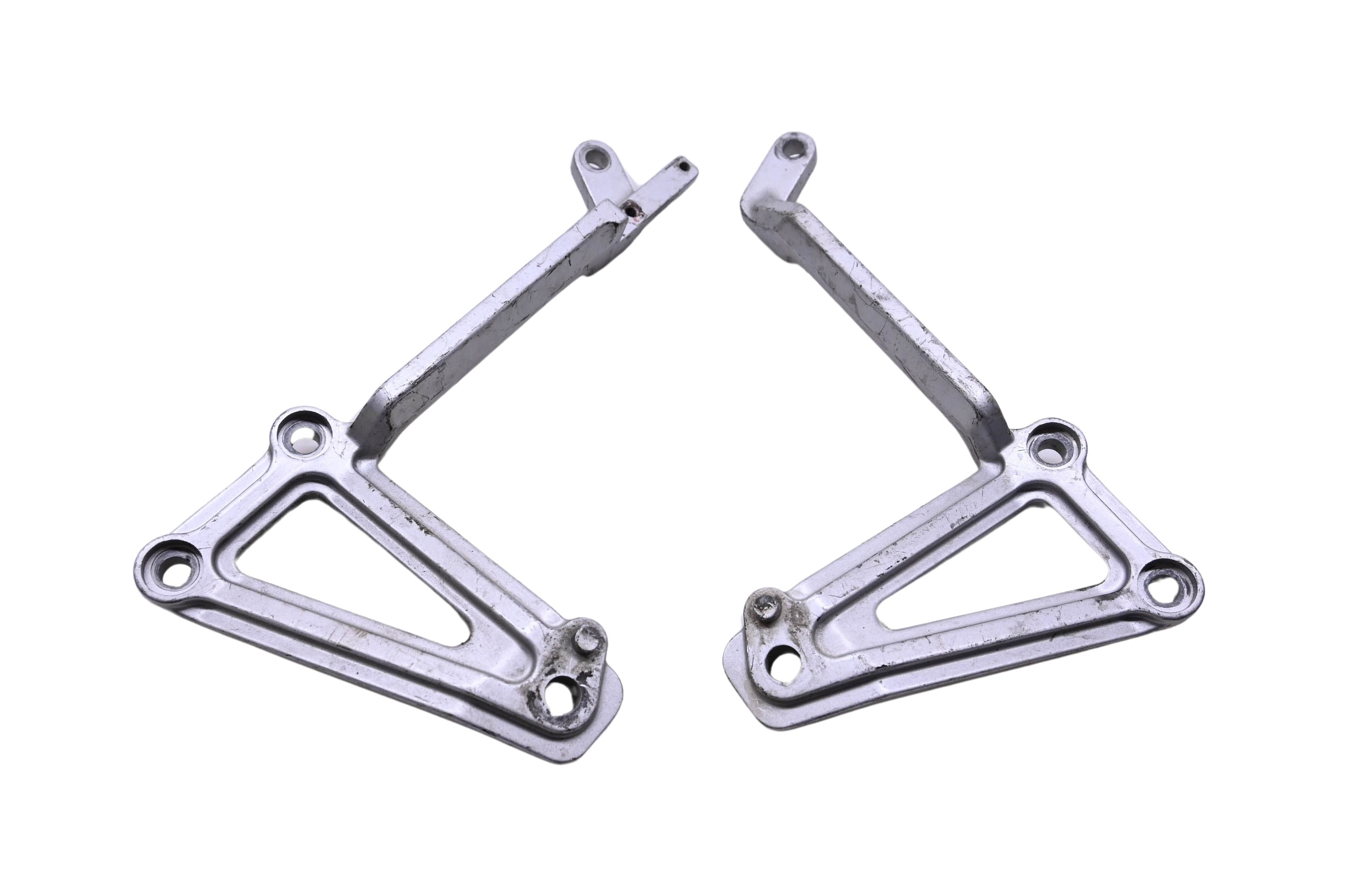 04 Kawasaki Ninja 250 Foot Peg Bracket Mounts Left & Right EX250