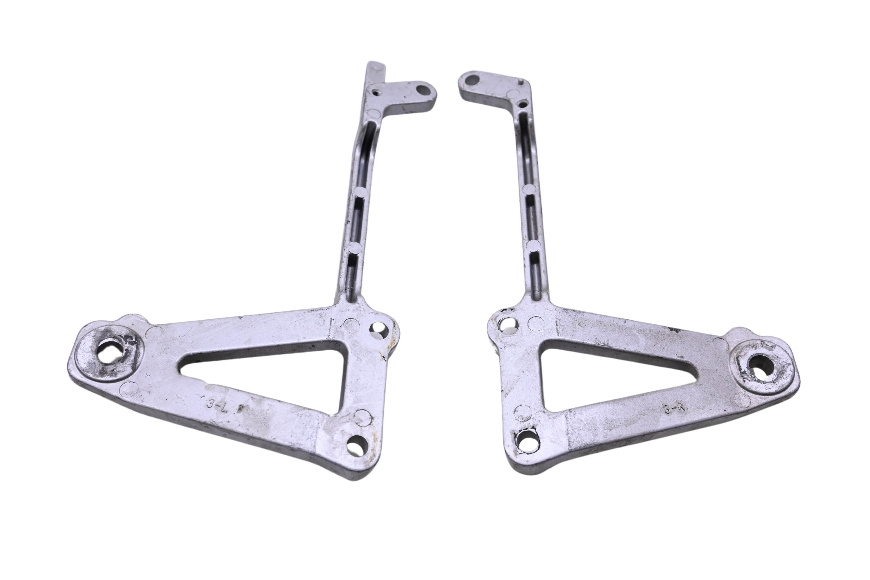 04 Kawasaki Ninja 250 Foot Peg Bracket Mounts Left & Right EX250