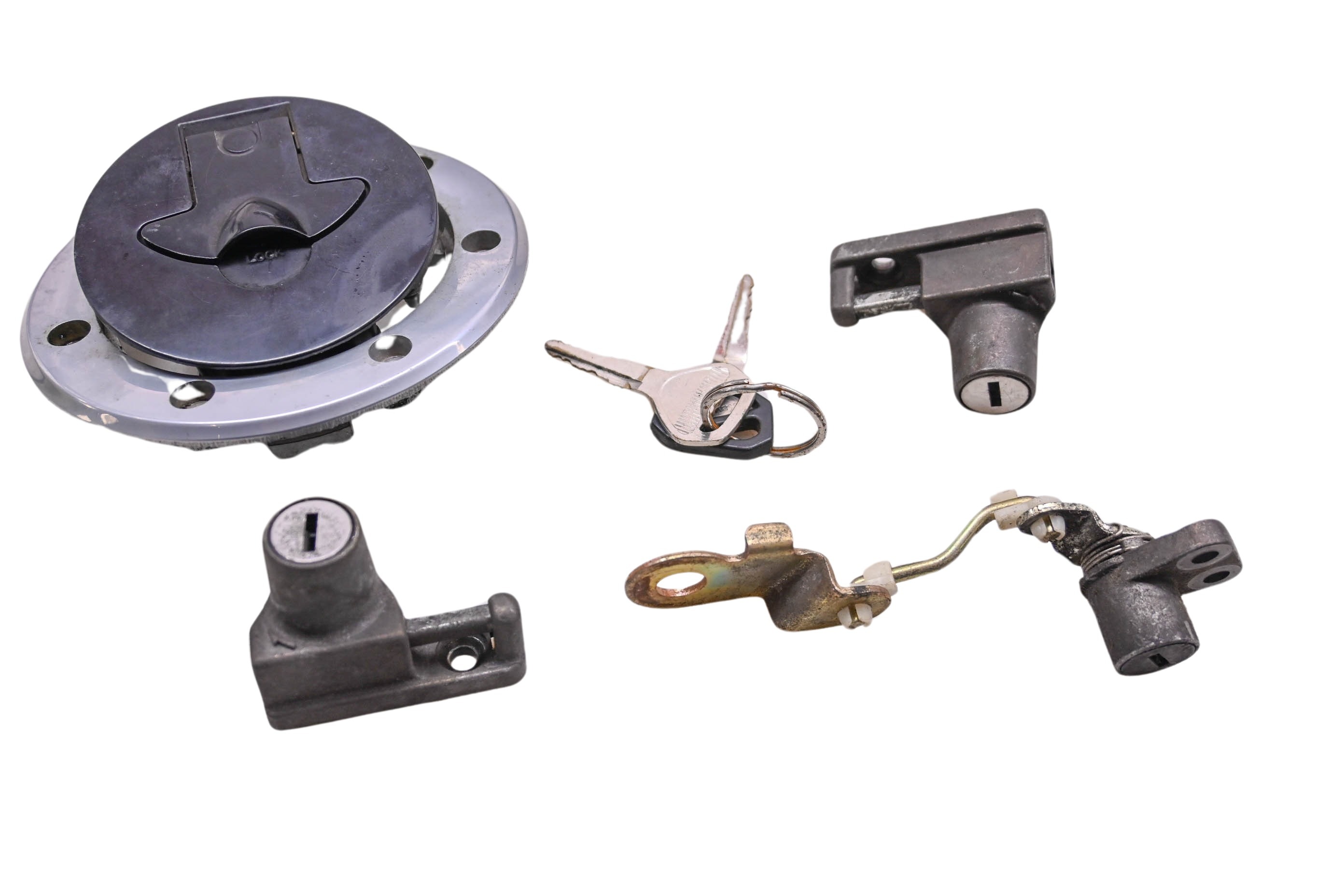 03 Kawasaki Ninja 500R Gas Cap Locks & Key