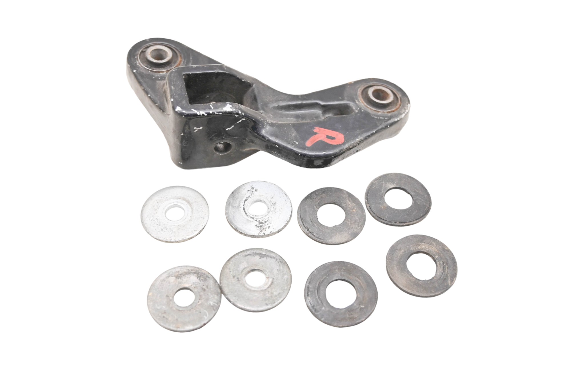 00 Suzuki GSX600F Driver Foot Bracket Mount Right