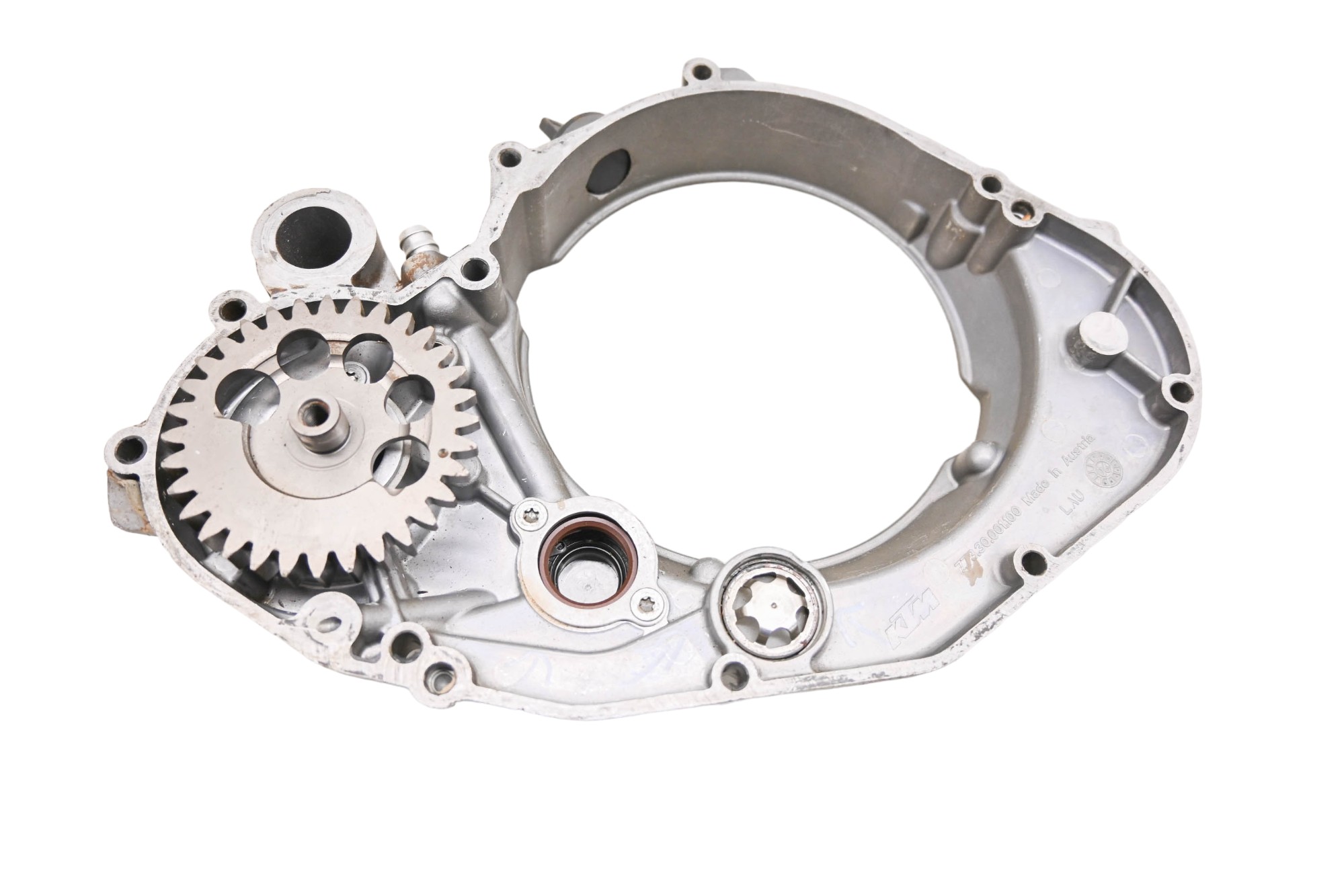 08 KTM 450 SXF Clutch Cover