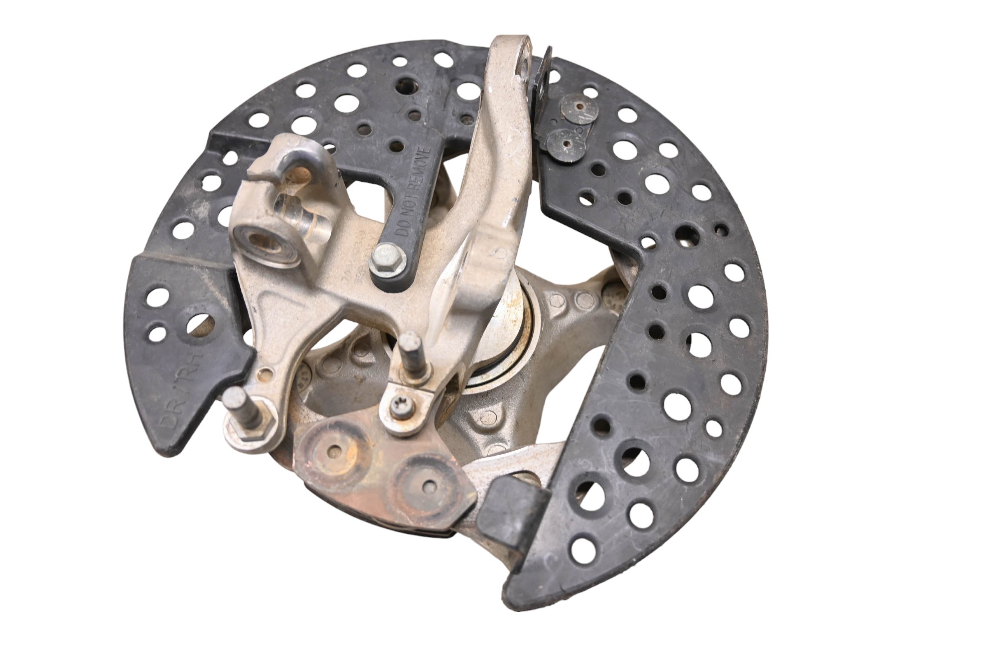 08 Can-Am DS450 Spindle Wheel Hub Knuckle Front Right