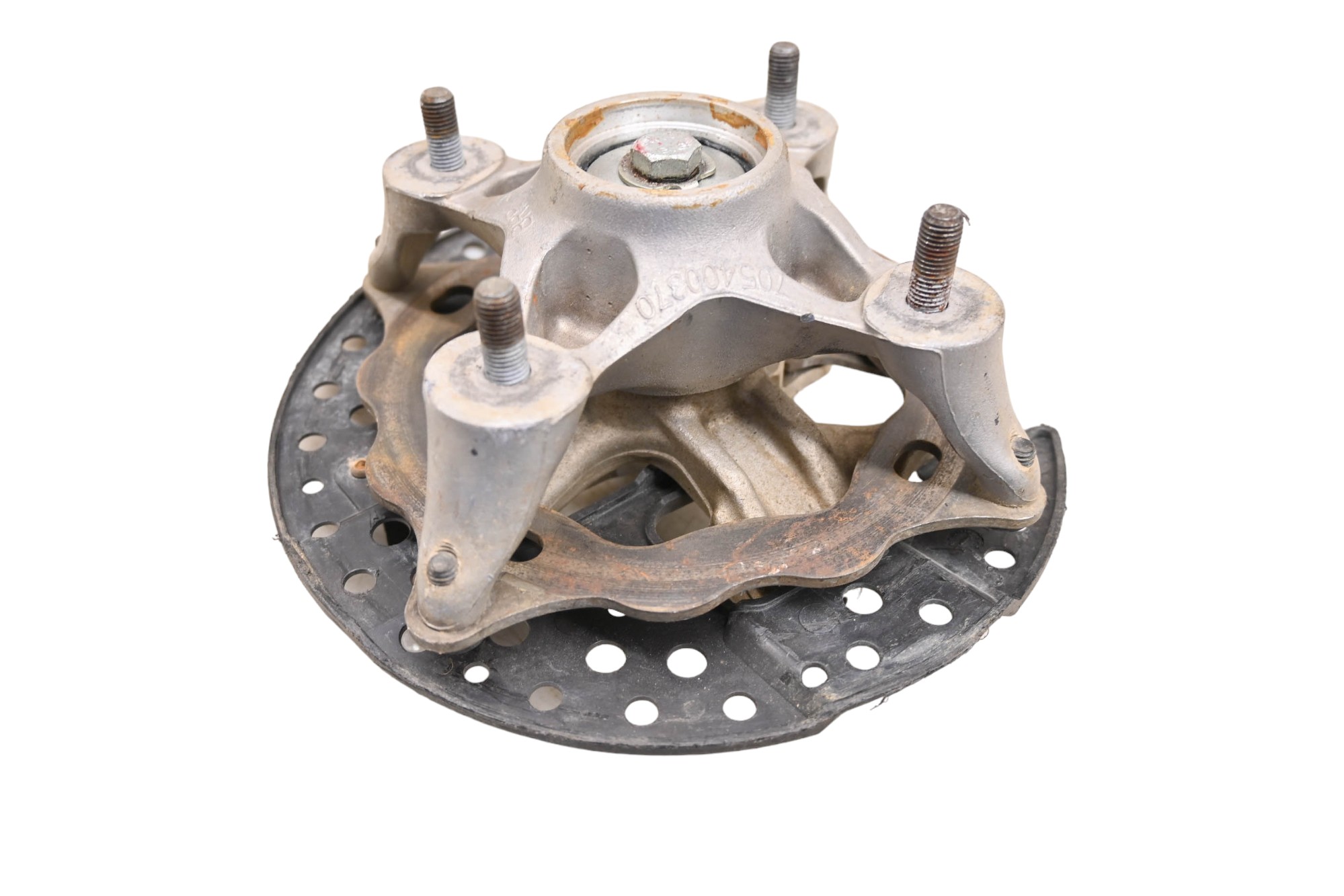 08 Can-Am DS450 Spindle Wheel Hub Knuckle Front Left