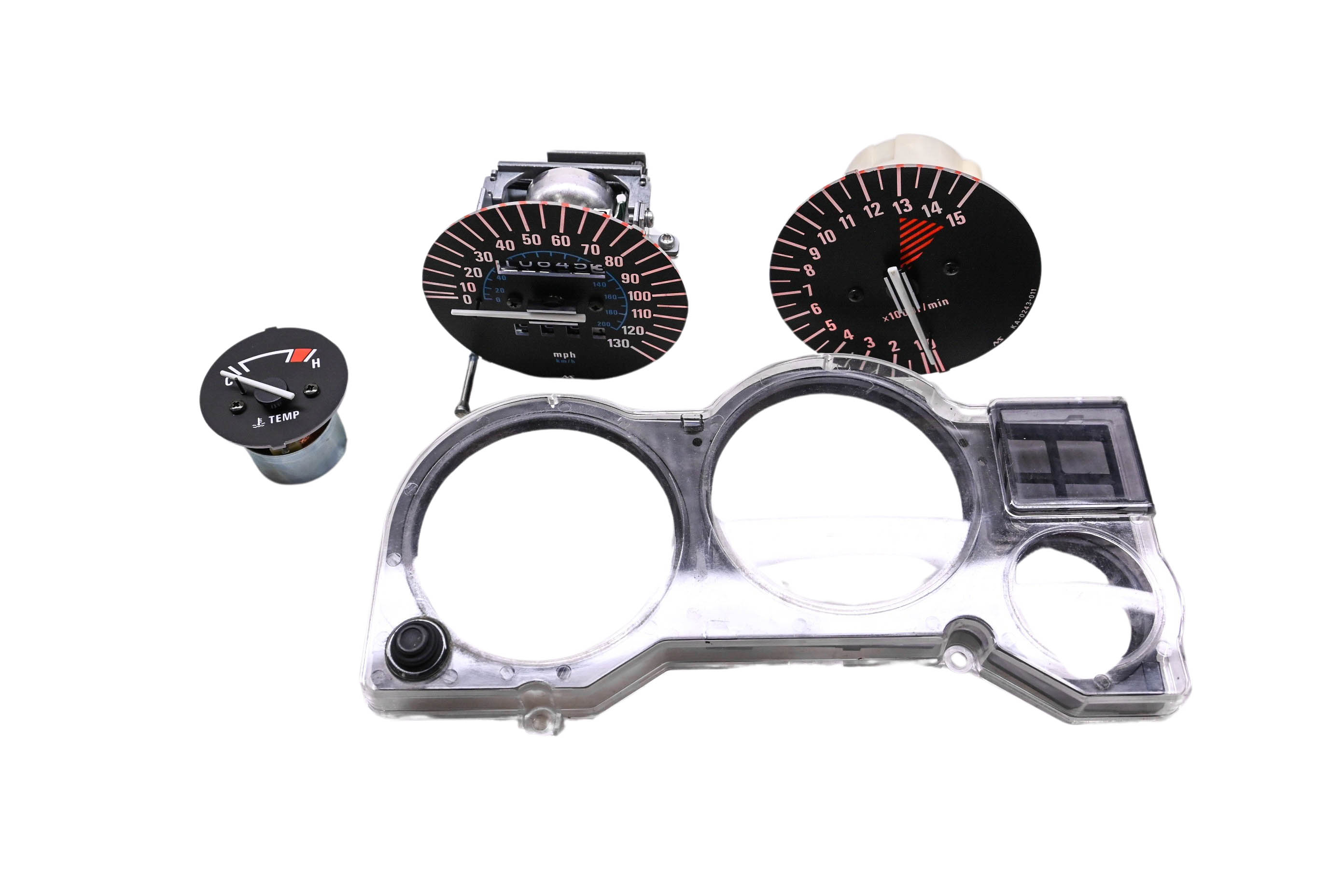 07 Kawasaki Ninja 250R Speedometer Dash Tach & Temp Meters