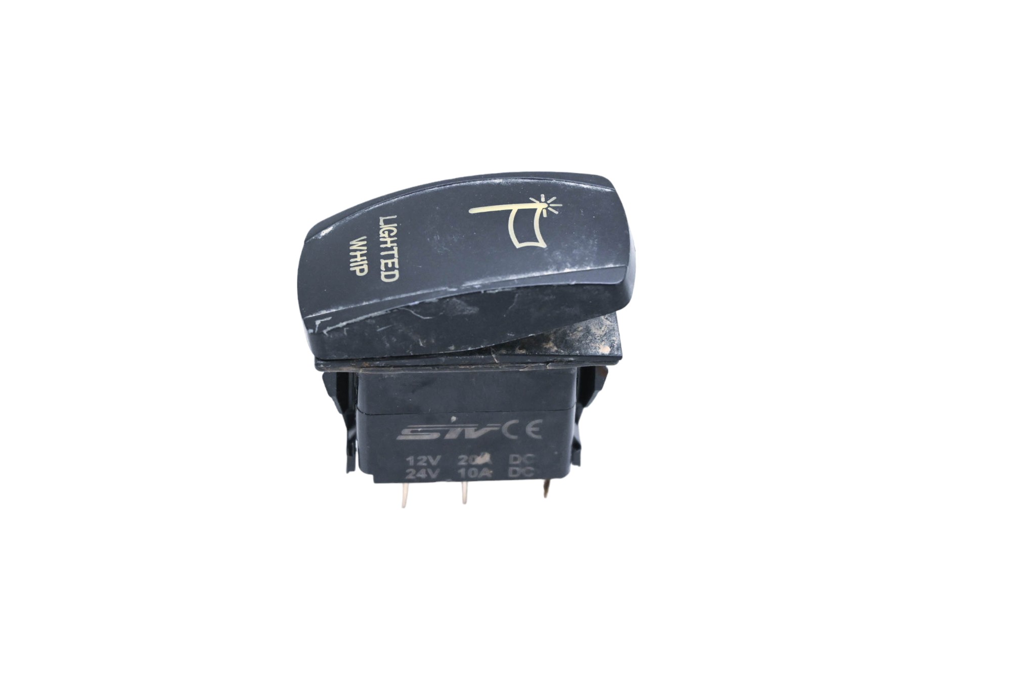 12 Polaris RZR 800 Lighted Whip Switch