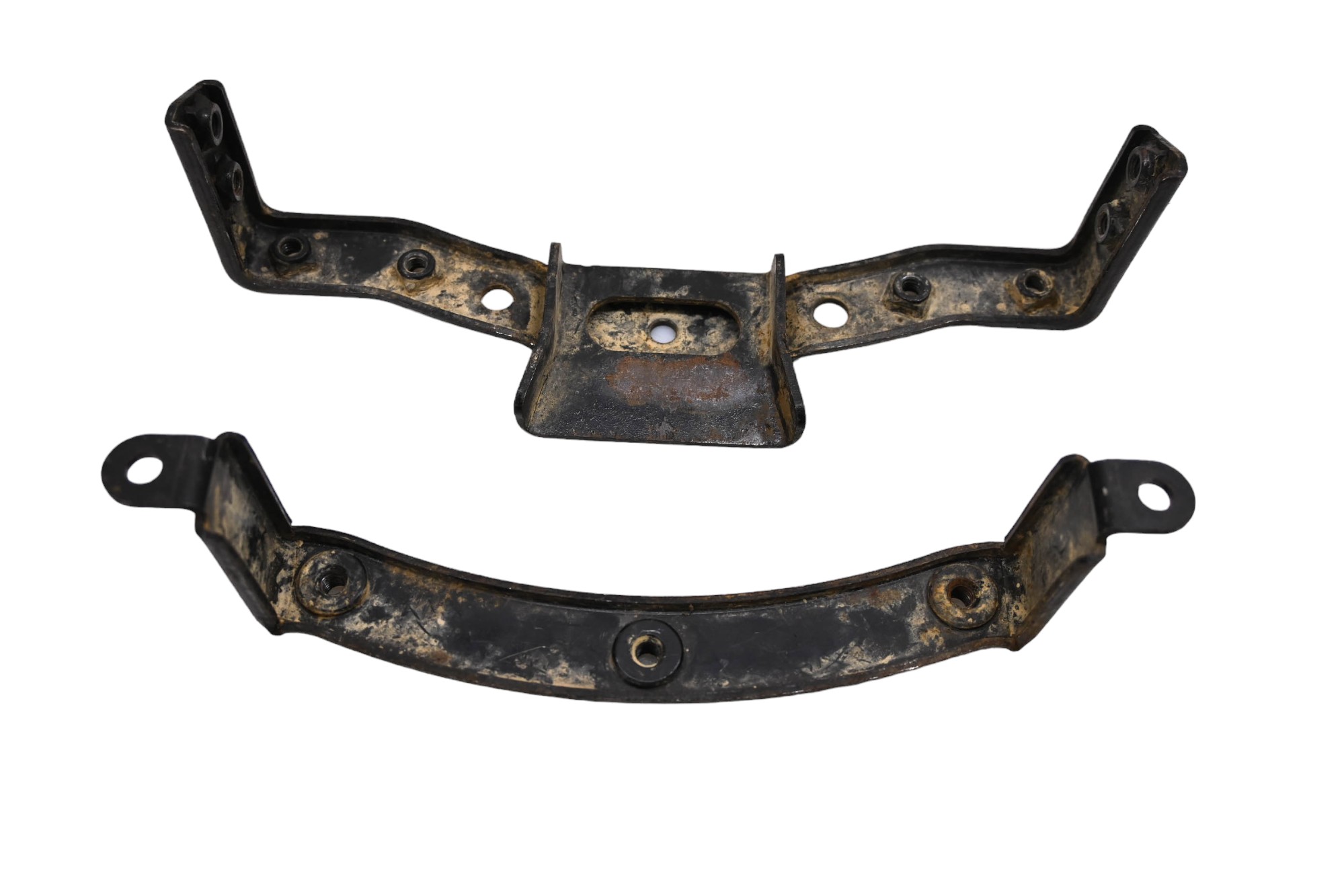 06 Can-Am DS250 Fuel Tank Straps Brackets