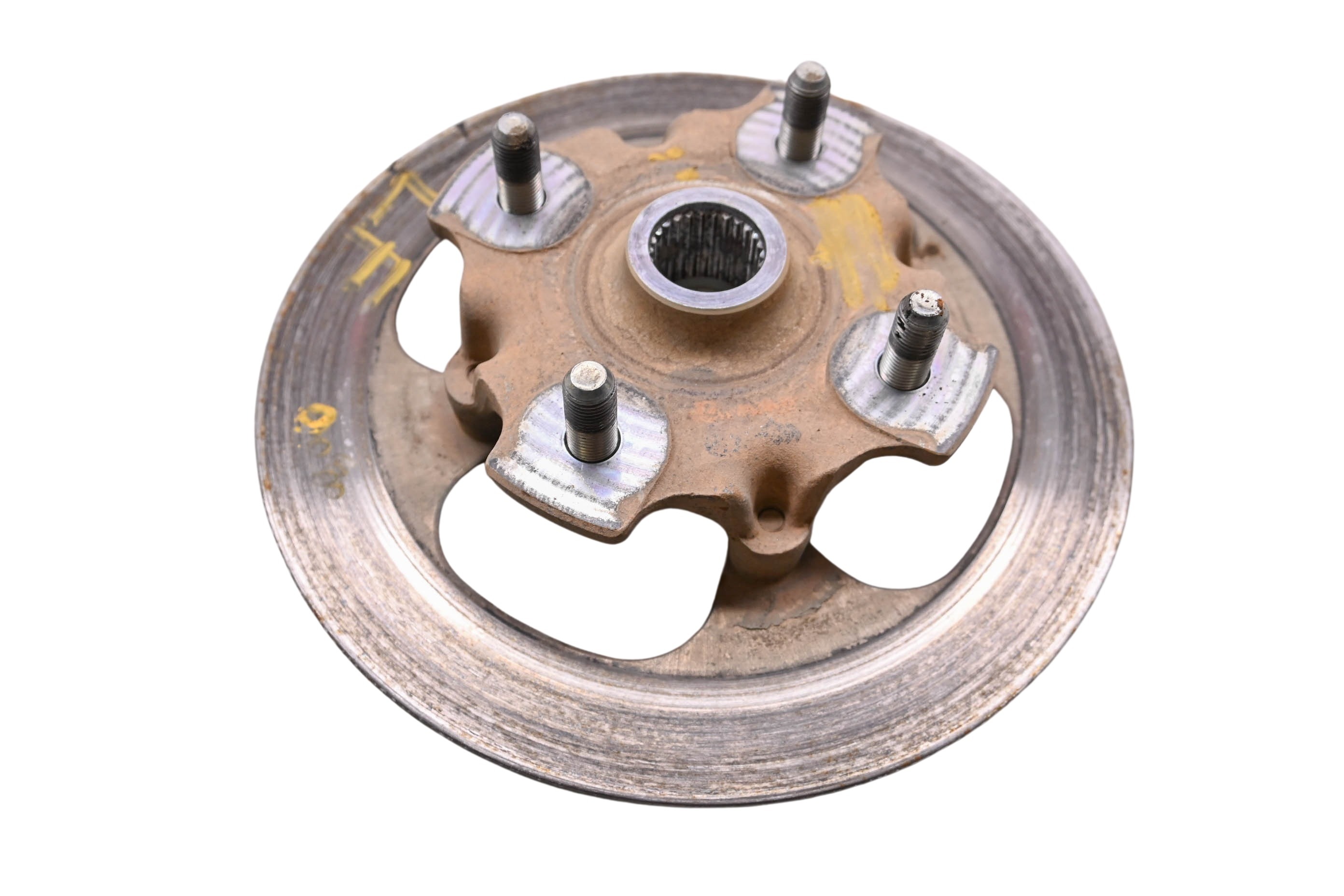 17 Yamaha YXZ1000R Front Rear Wheel Hub & Rotor Left Right