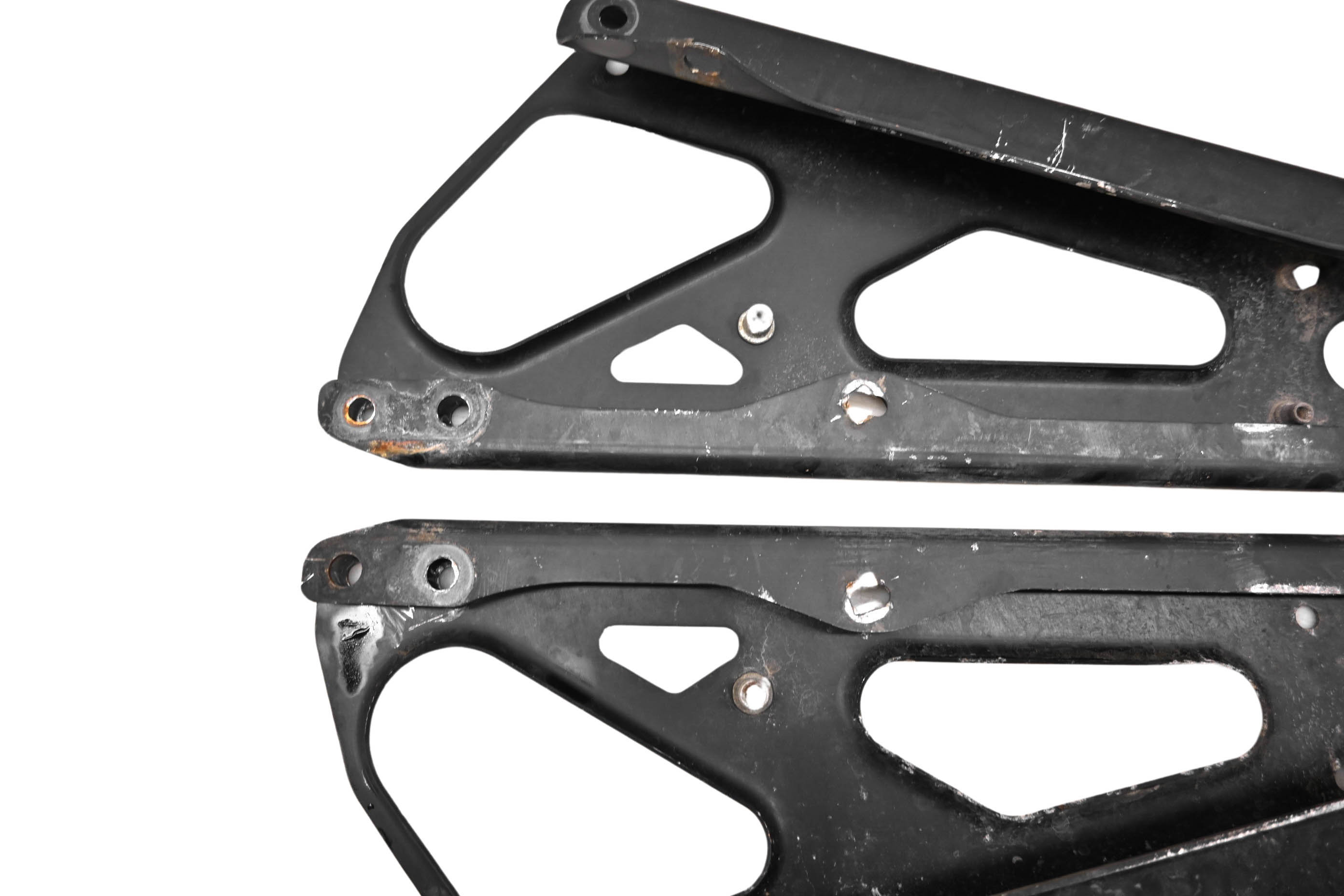 08 Can-Am DS450 EFI 2x4 Rear Frame Extension Brackets Mounts Left & Right