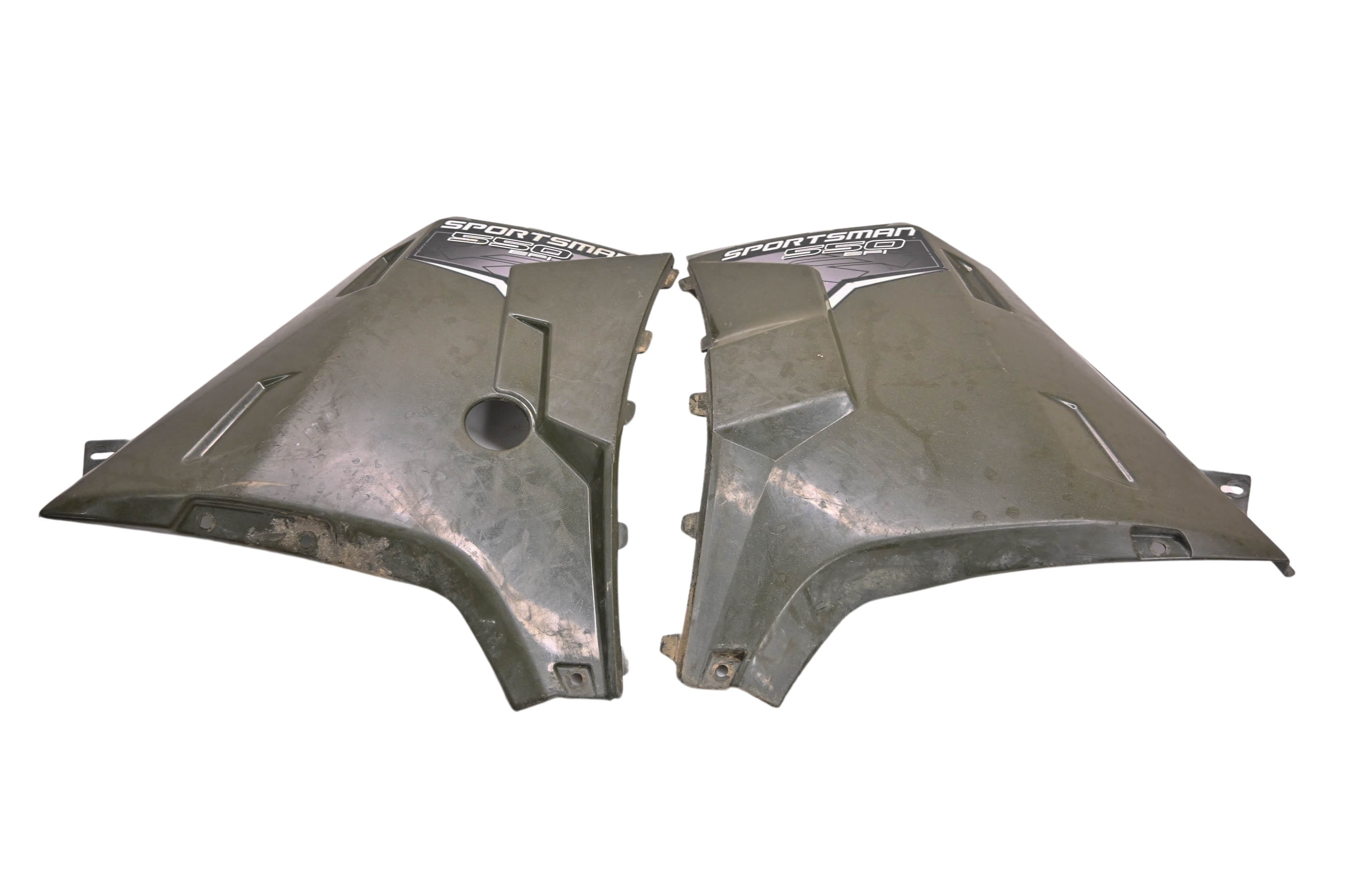 12 Polaris Sportsman 550 Side Covers Panels Fenders Left & Right