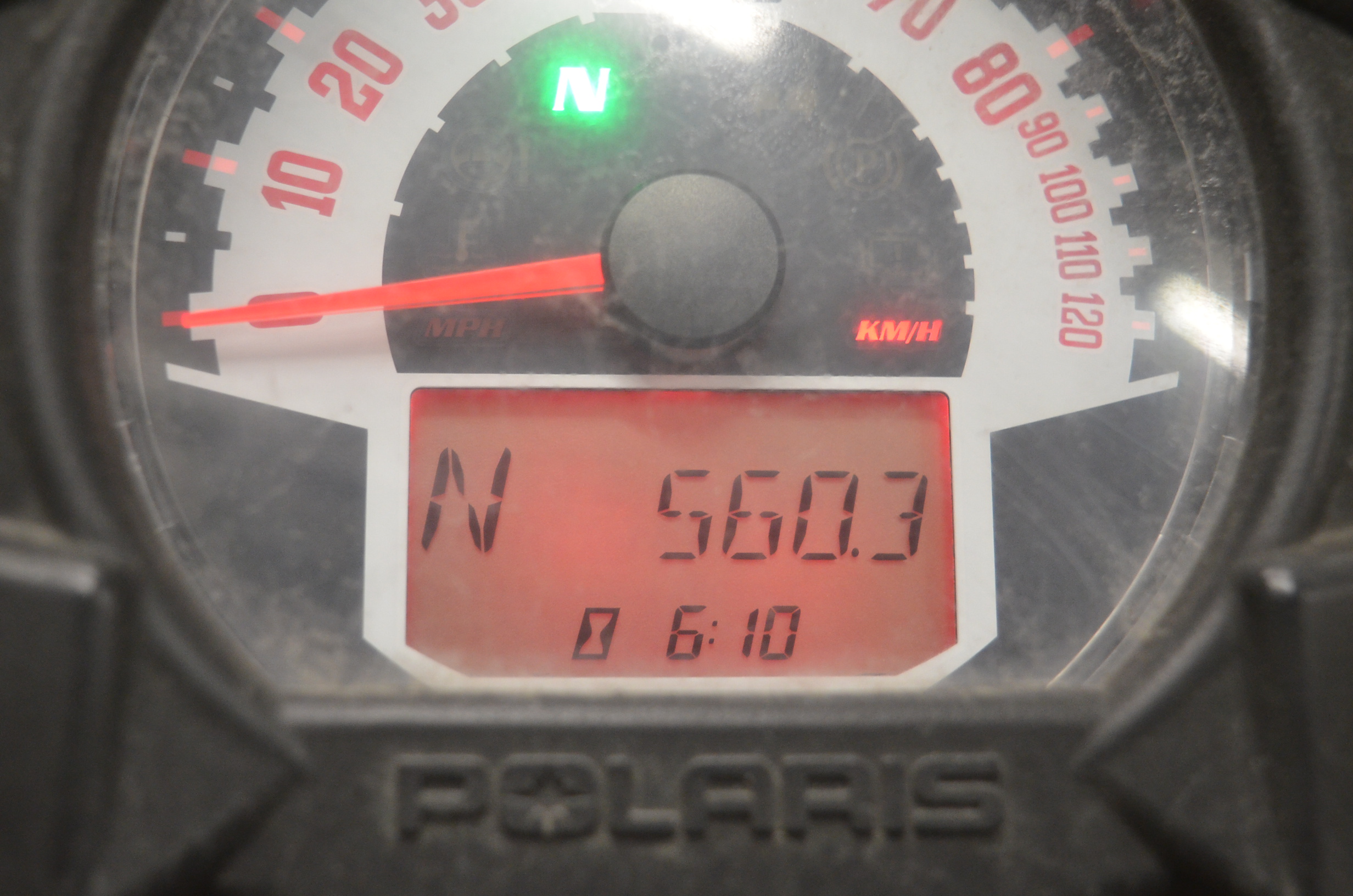 12 Polaris Sportsman 550 Speedometer Dash