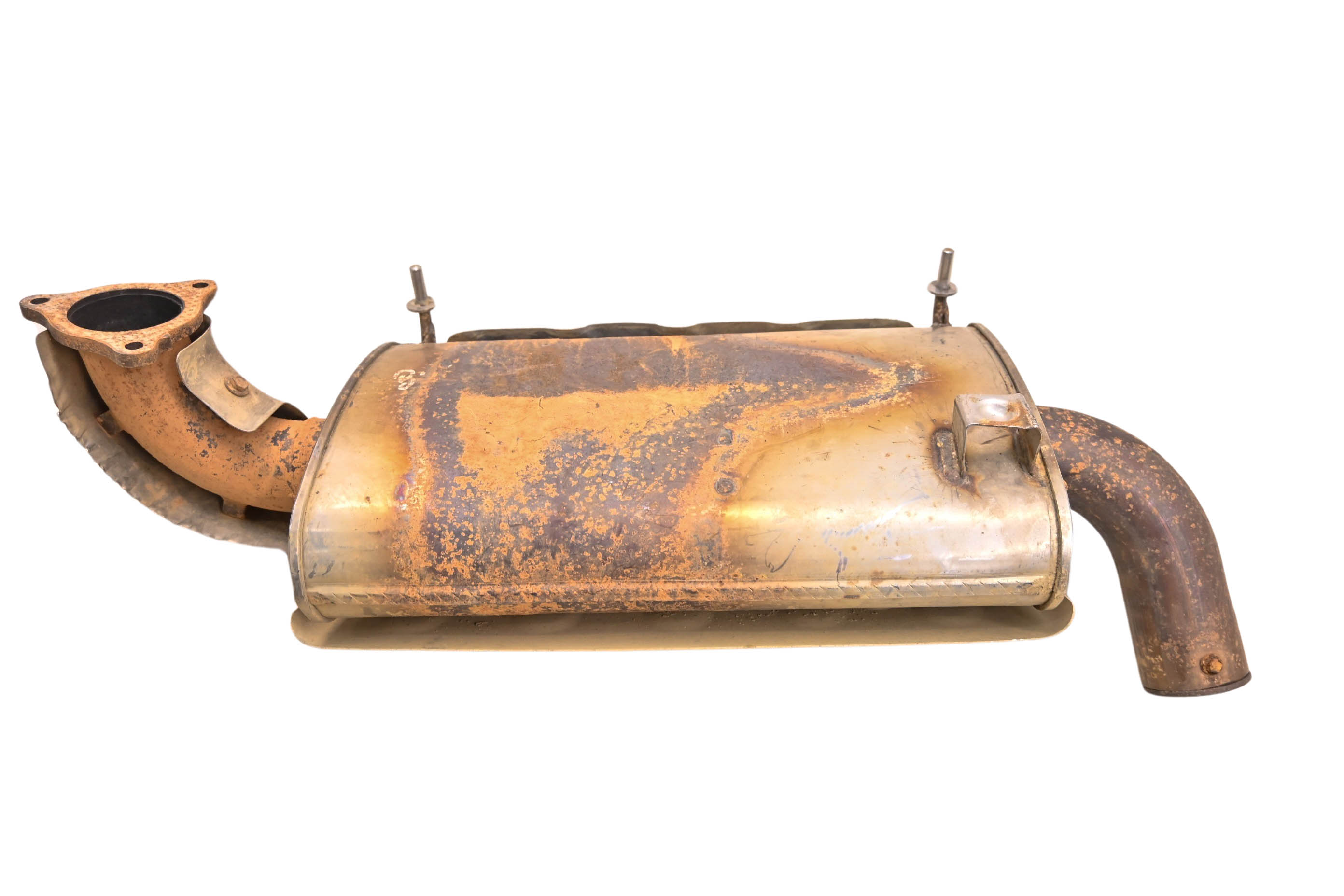 21 Polaris RZR XP Turbo EPS 4x4 Muffler Exhaust Pipe