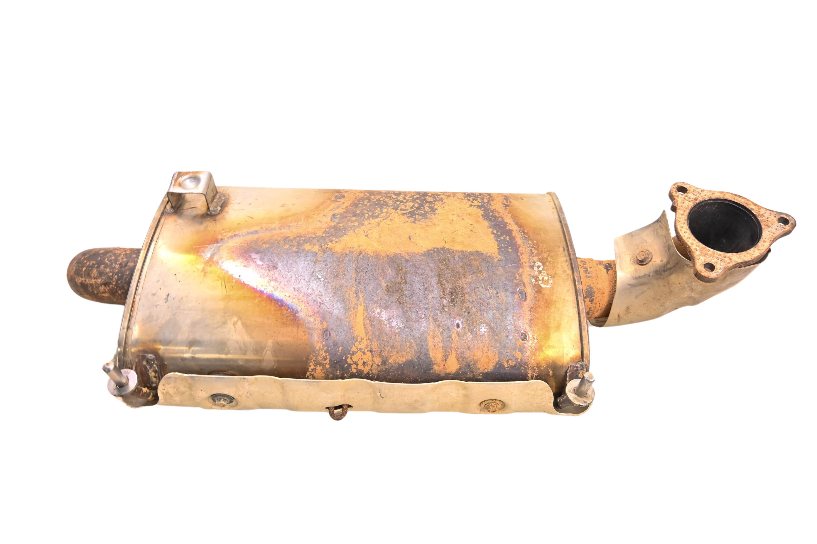 21 Polaris RZR XP Turbo EPS 4x4 Muffler Exhaust Pipe