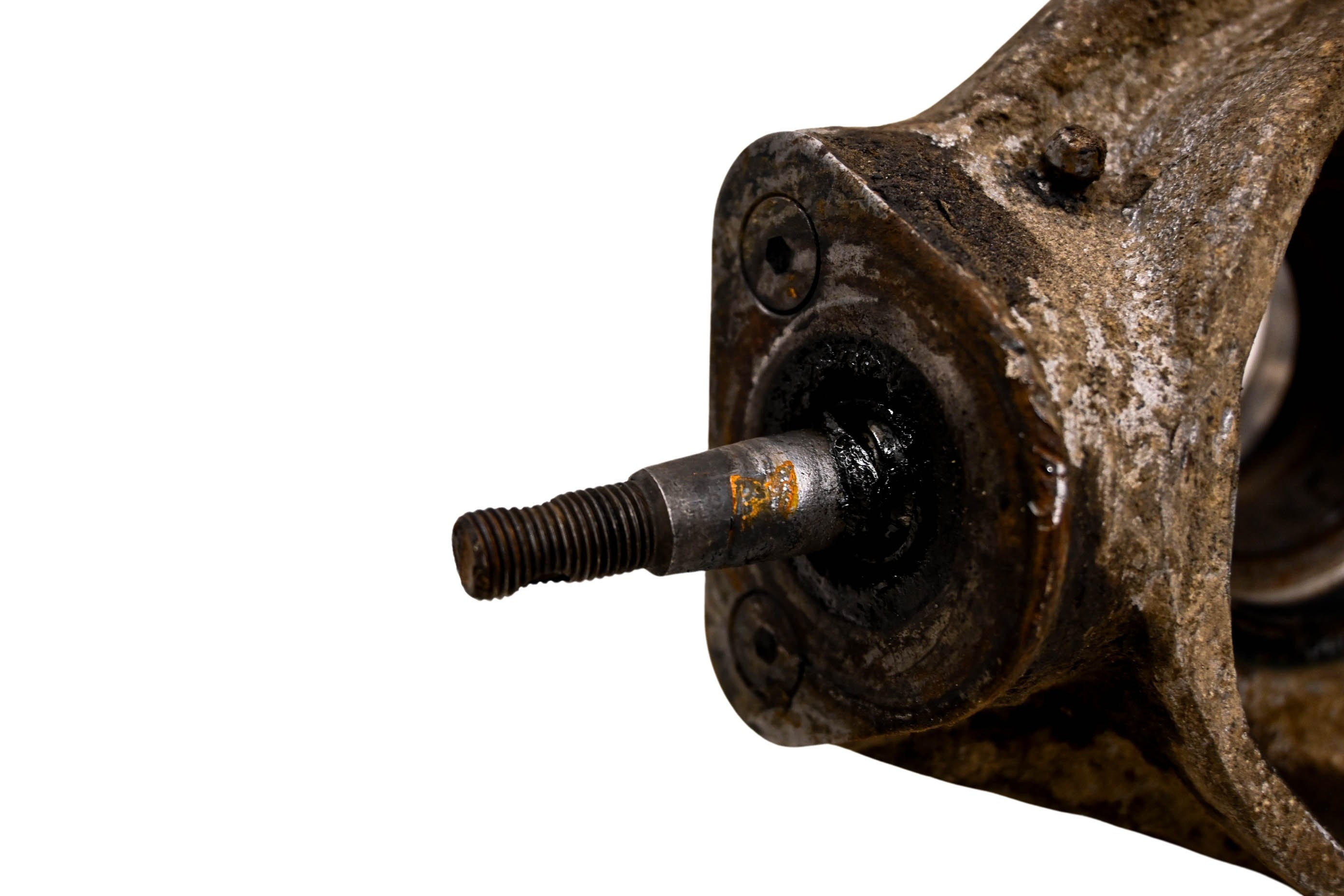 93 Polaris Big Boss 350L 6x6 Front Left Spindle Knuckle