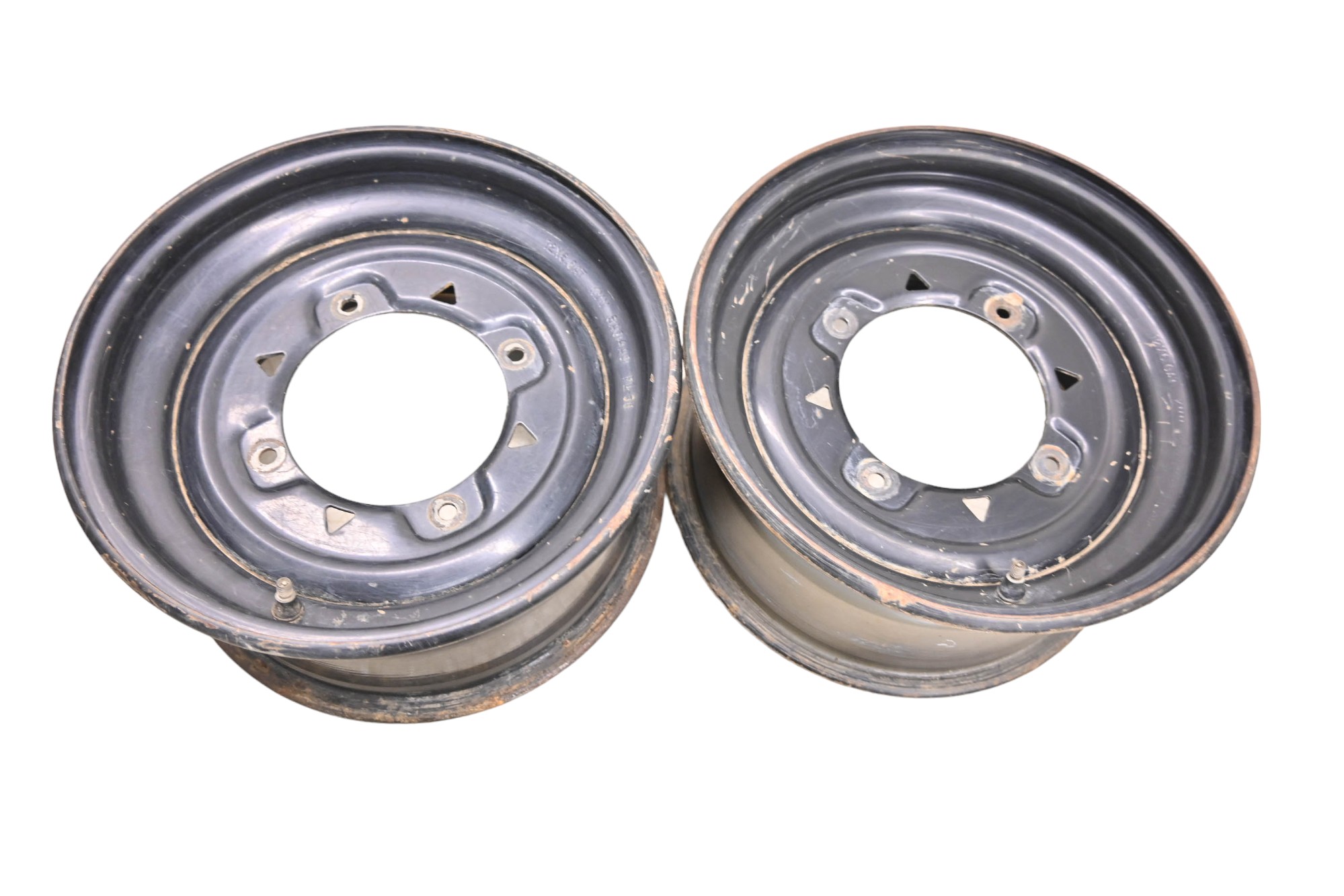 16 Polaris Ranger 800 6x6 Front Wheels Rims 12X6 4/156