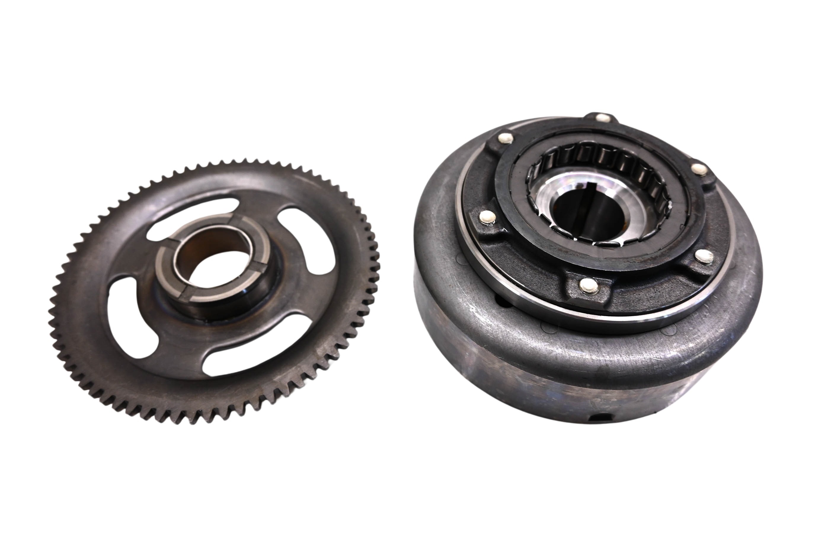 08 Kawasaki Brute Force 650 4x4 Flywheel Starter Clutch Bearing & Gear KVF650