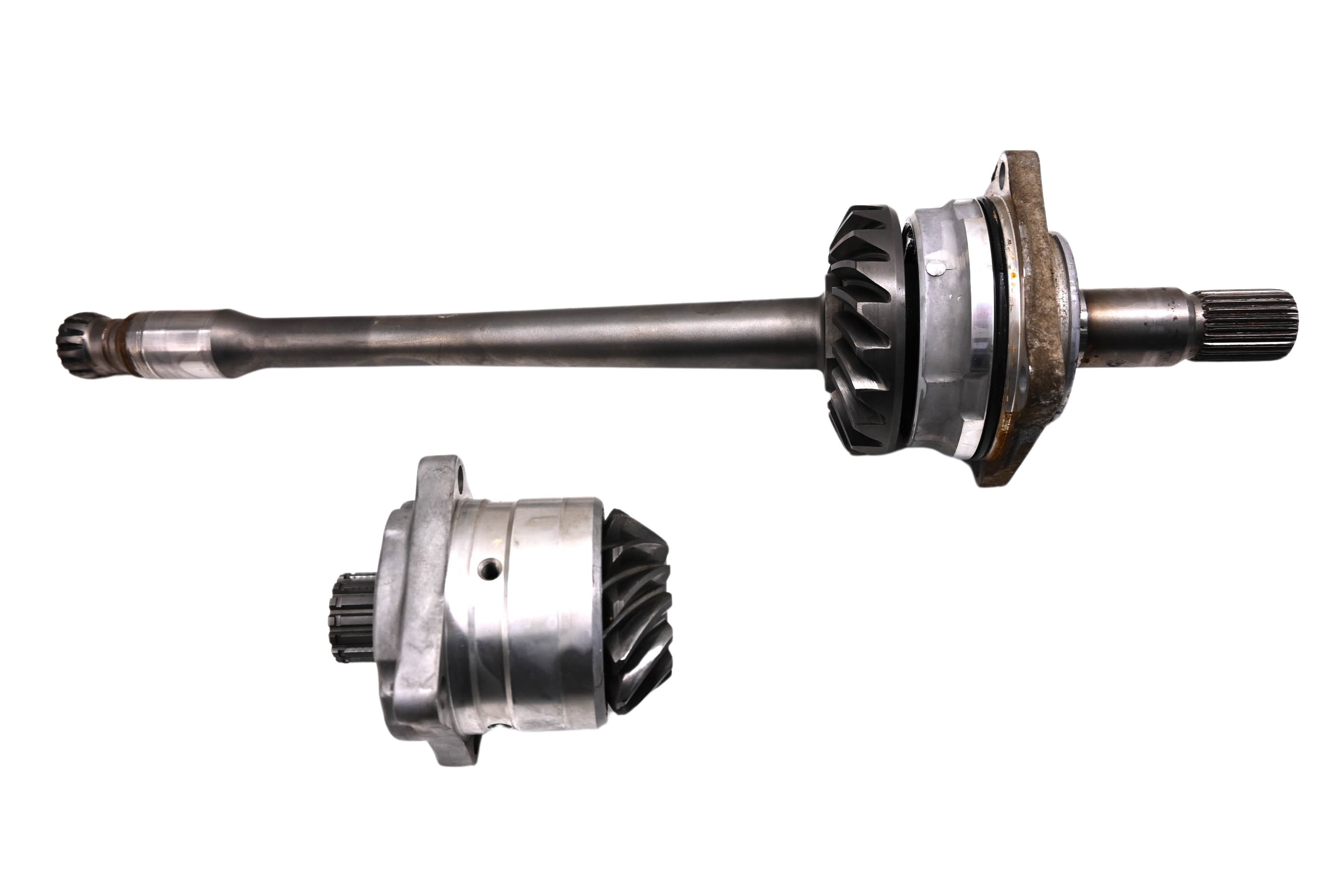 08 Kawasaki Brute Force 650 4x4 Transmission Bevel Gears Output Shaft KVF650