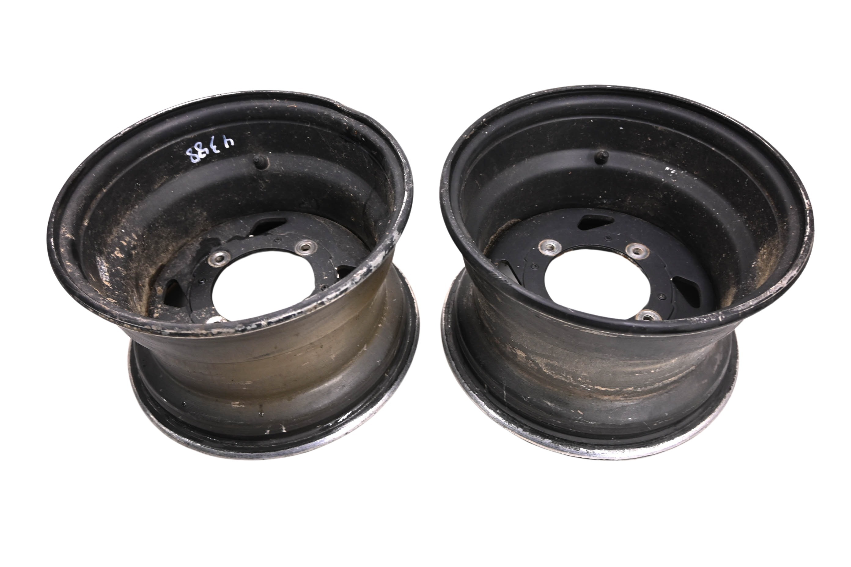 08 Kawasaki Brute Force 650 4x4 Rear Wheels Rims 12X7.5 4/137 KVF650