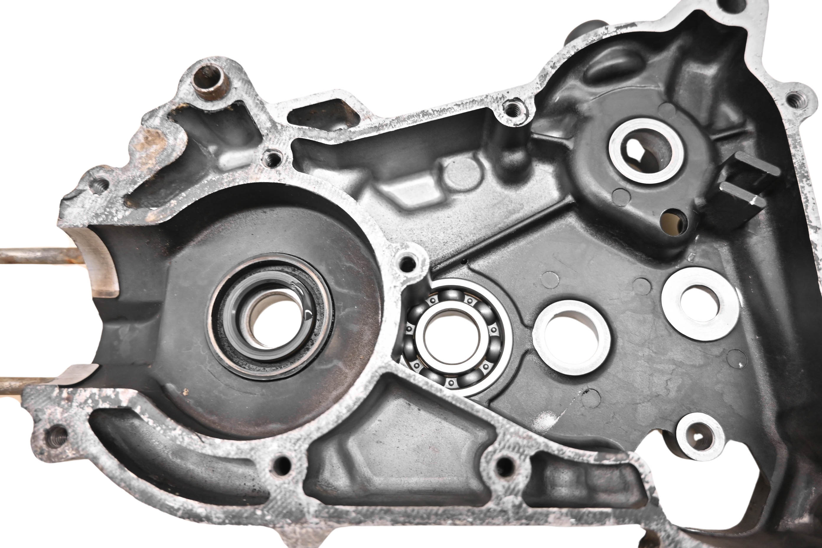 85 Suzuki JR50F Mini Left Crankcase Center Half Crank Case
