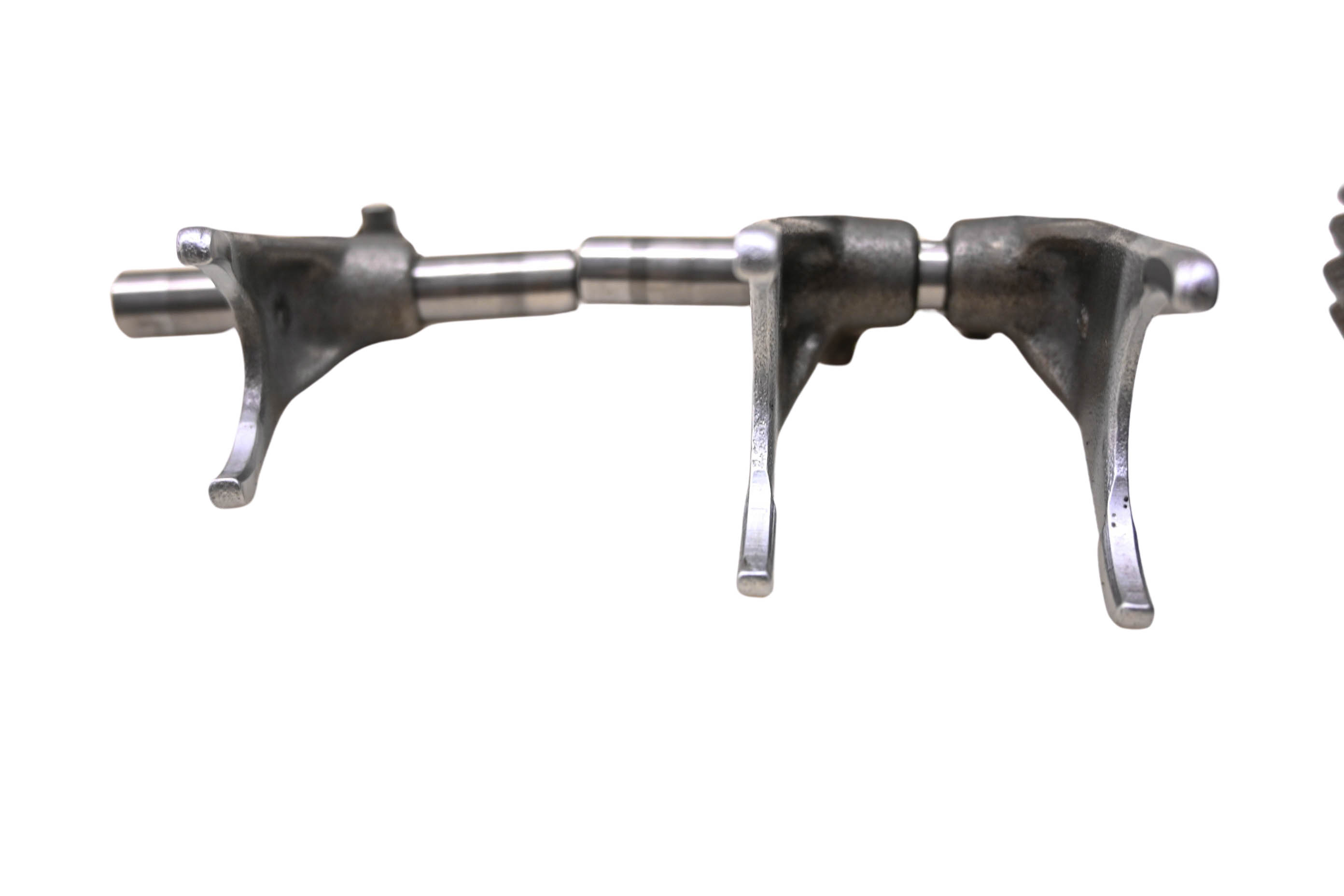 02 Kawasaki KX85 Transmission Shift Forks & Drum