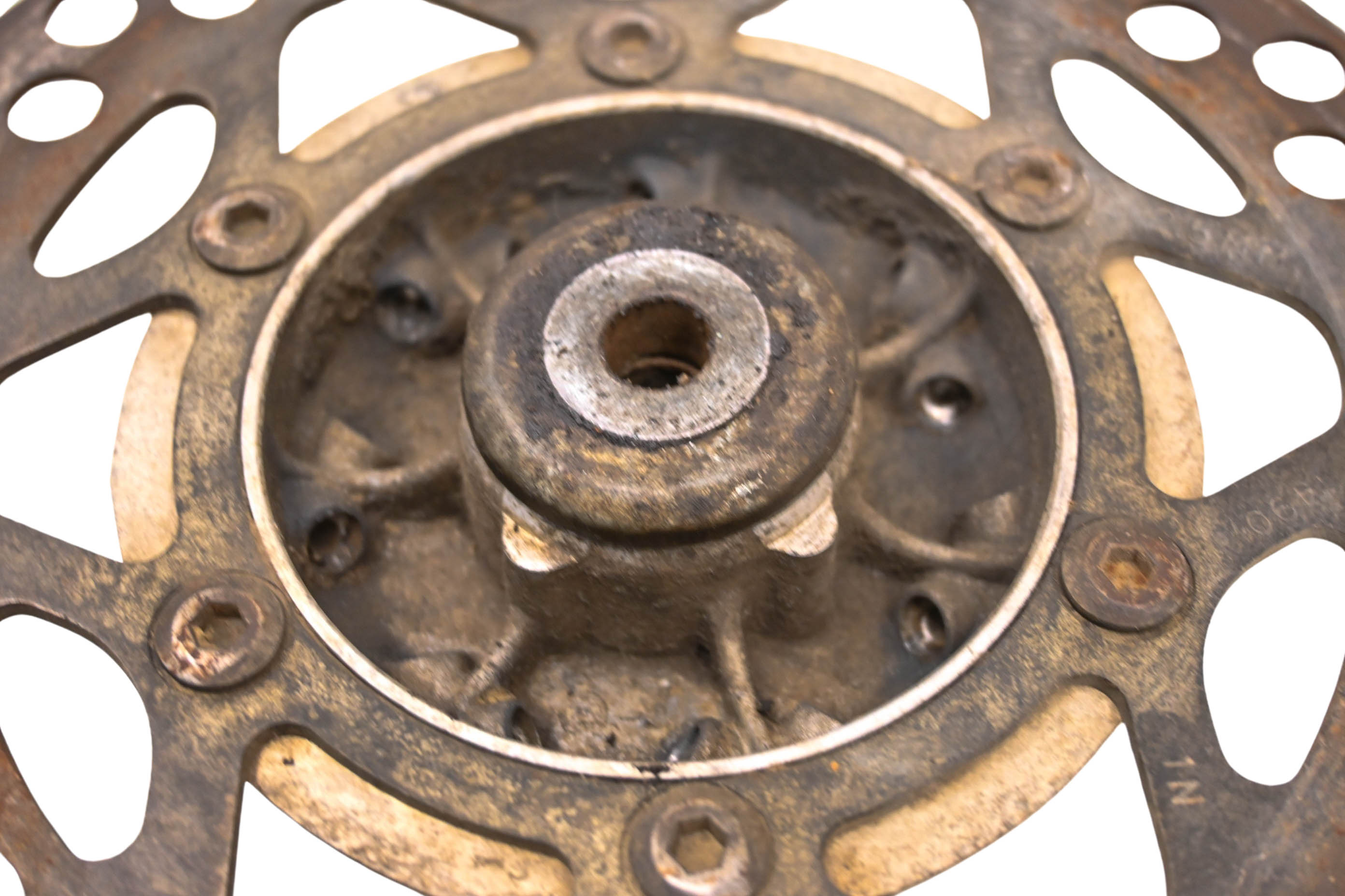 02 Kawasaki KX85 Front Wheel Hub & Rotor