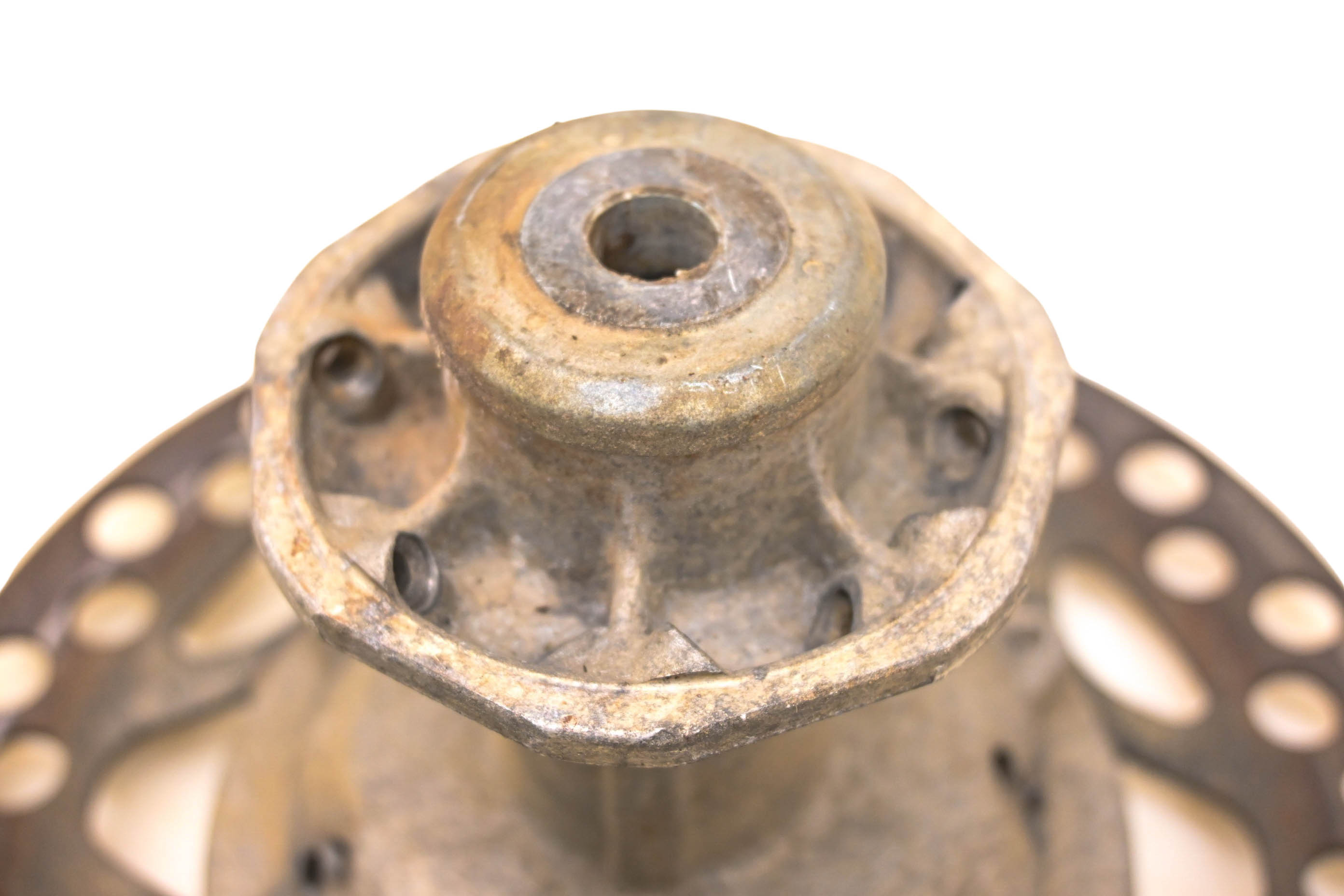 02 Kawasaki KX85 Front Wheel Hub & Rotor