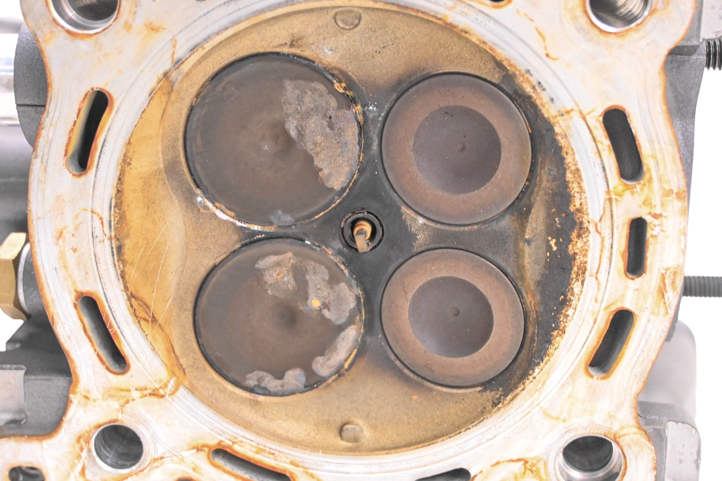 22 Indian FTR1200S Rear Cylinder Head