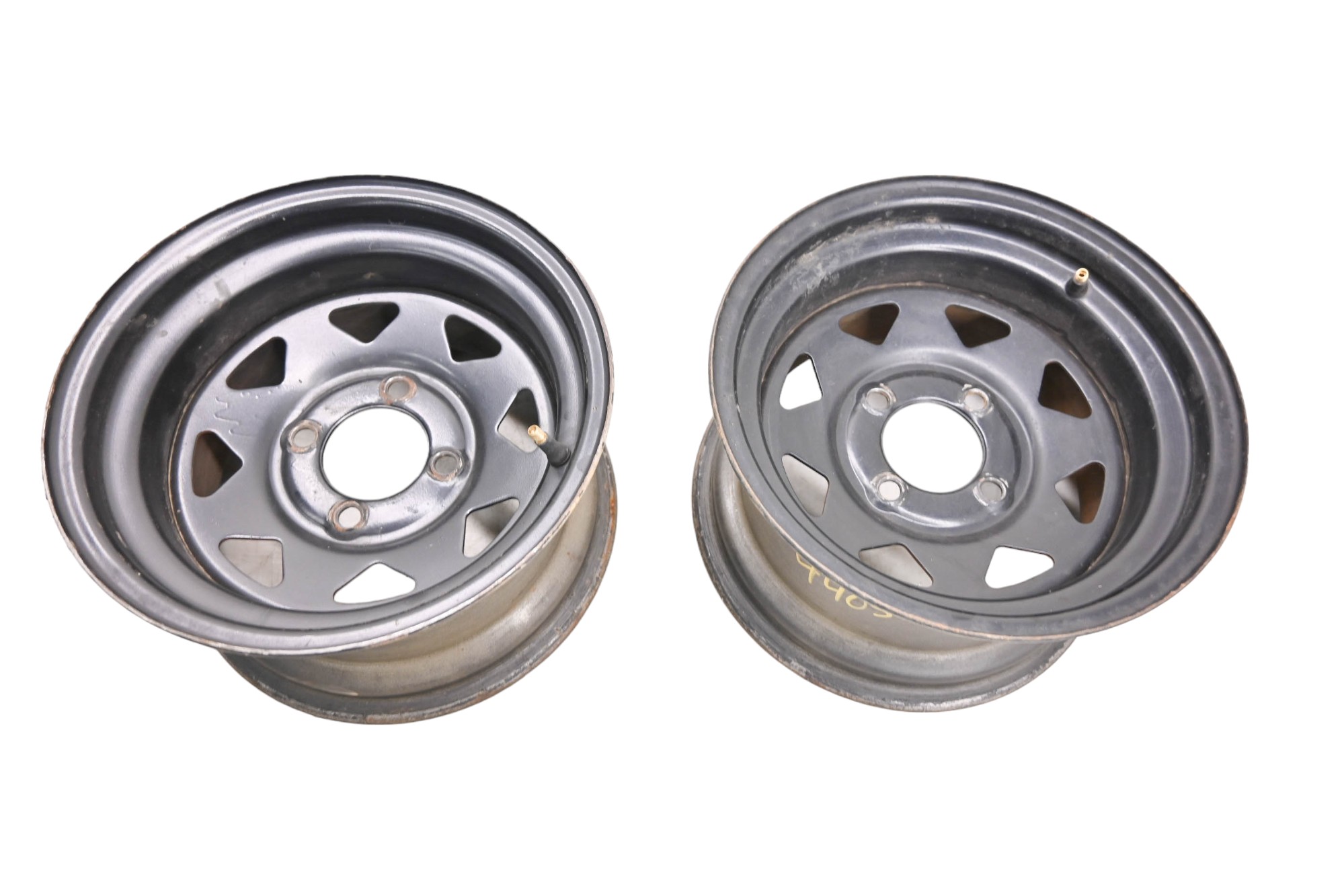 12 Gravely Treker 4x4 Front Wheels Rims 12X7 4/4