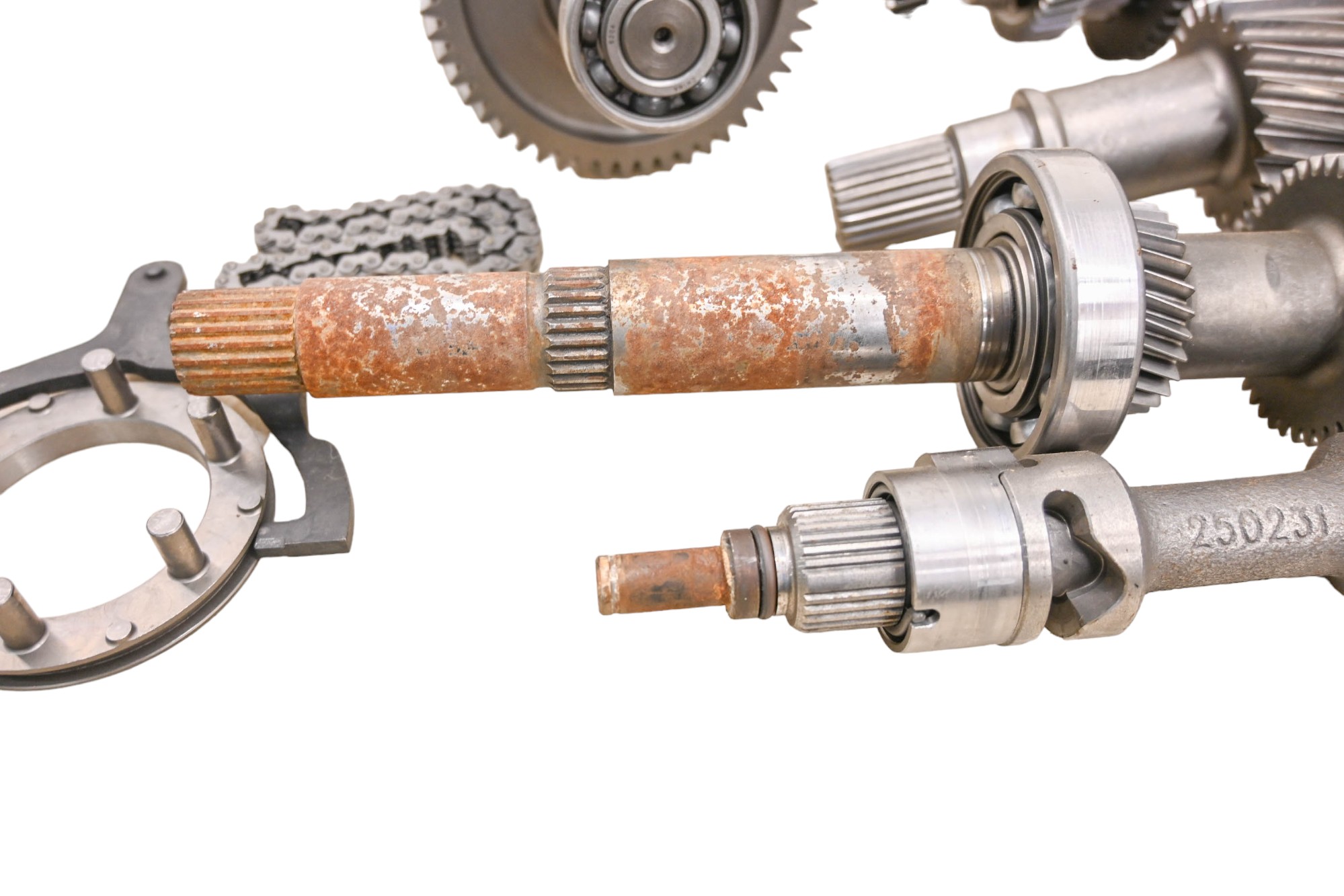 18 Cat CUV102D Transmission Shift Forks & Drum