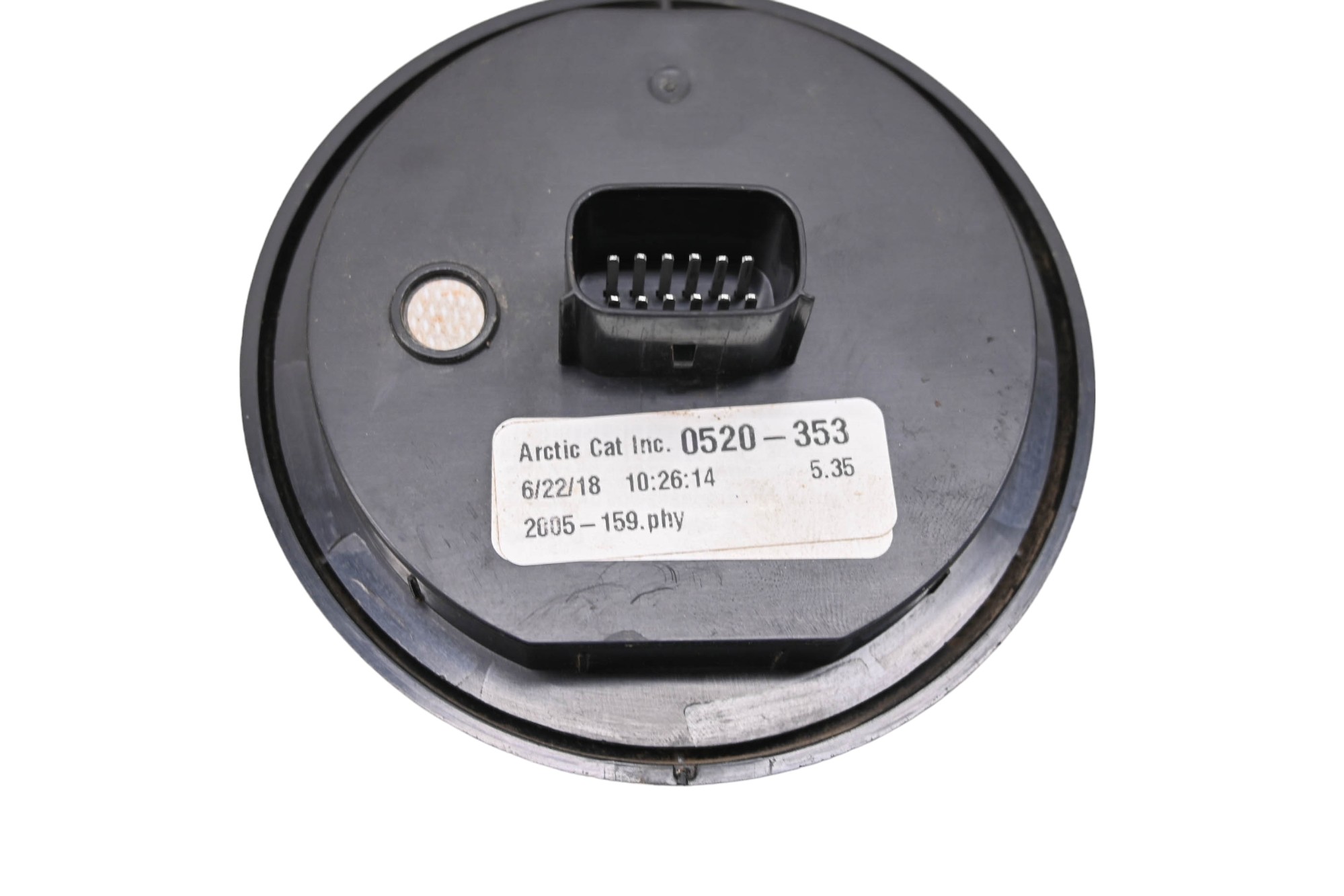 18 Cat CUV102D Speedometer Dash Gauge