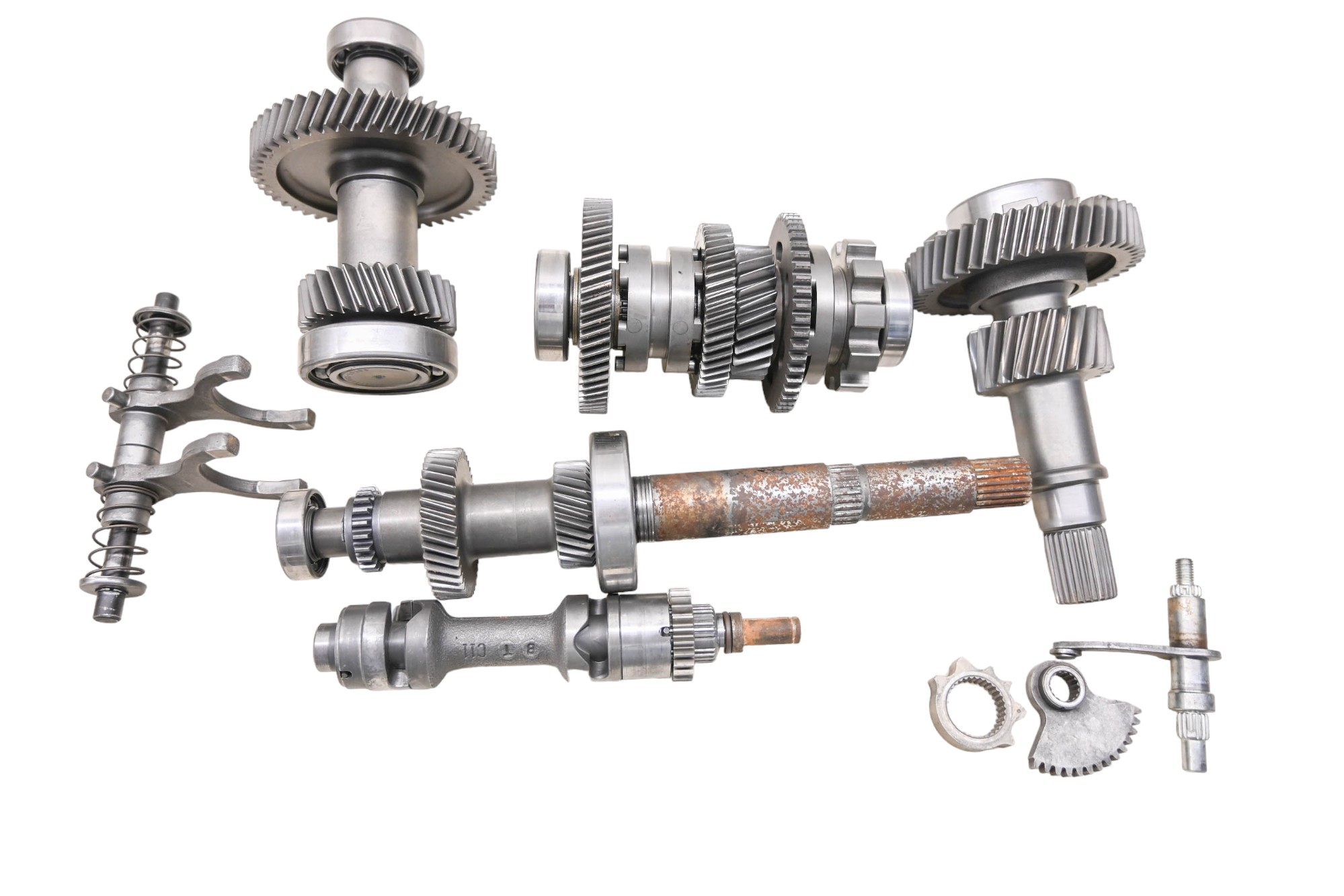 18 Cat CUV105D Transmission Shift Forks & Drum
