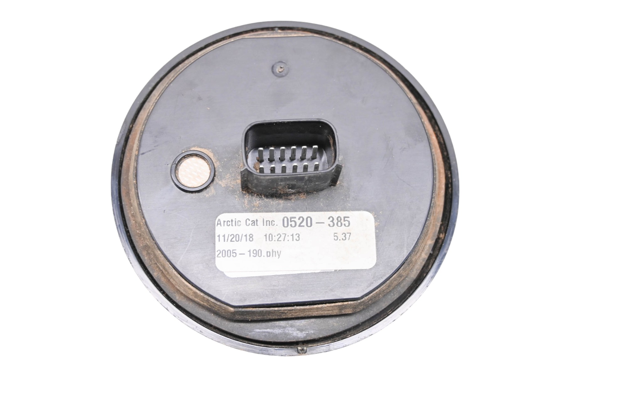 18 Cat CUV105D Speedometer Dash
