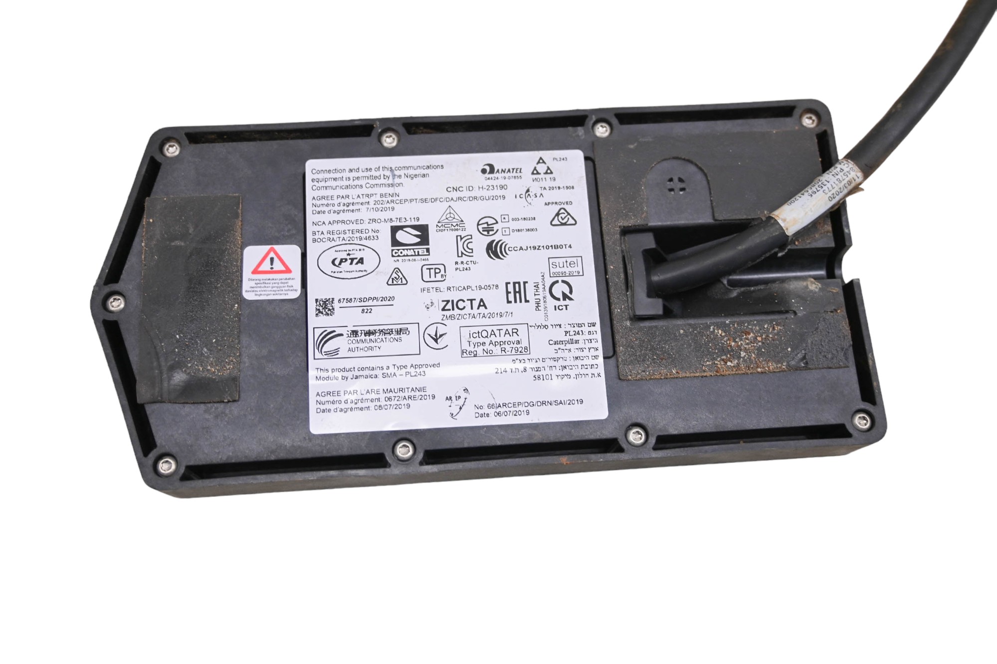 18 Cat CUV105D Control Gp-E