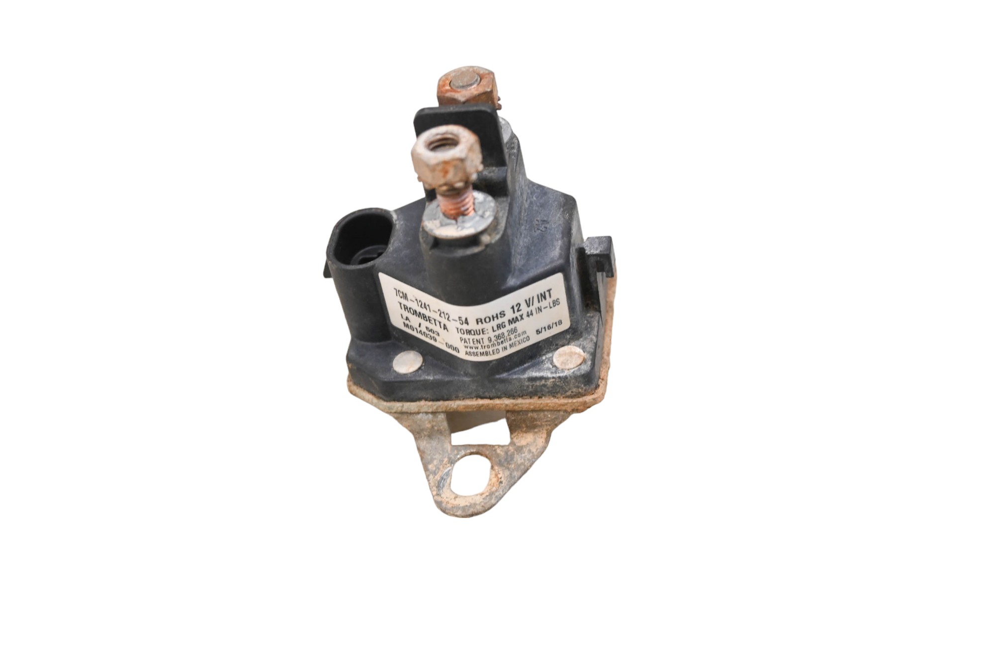 18 Cat CUV105D Starter Solenoid