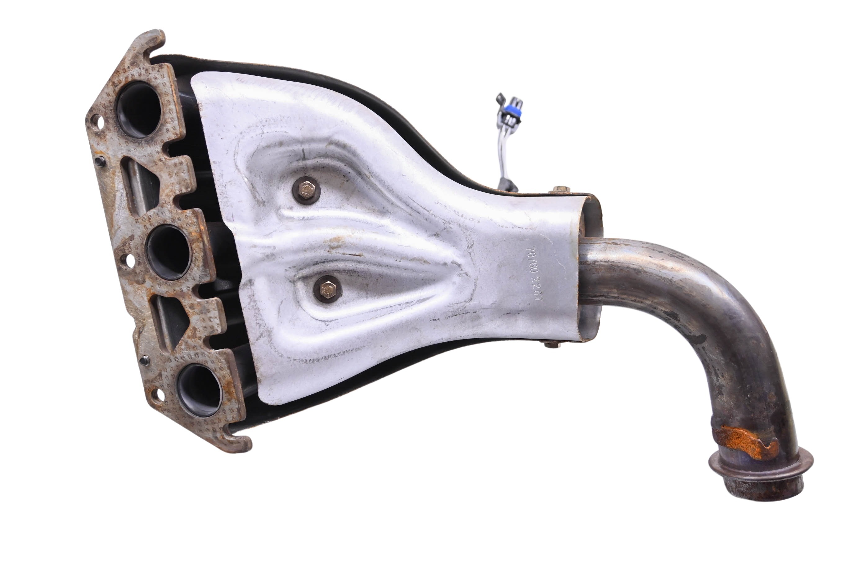 19 Can-Am Ryker Rally 900 Ace Header Exhaust Head Pipe & Oxygen Sensor