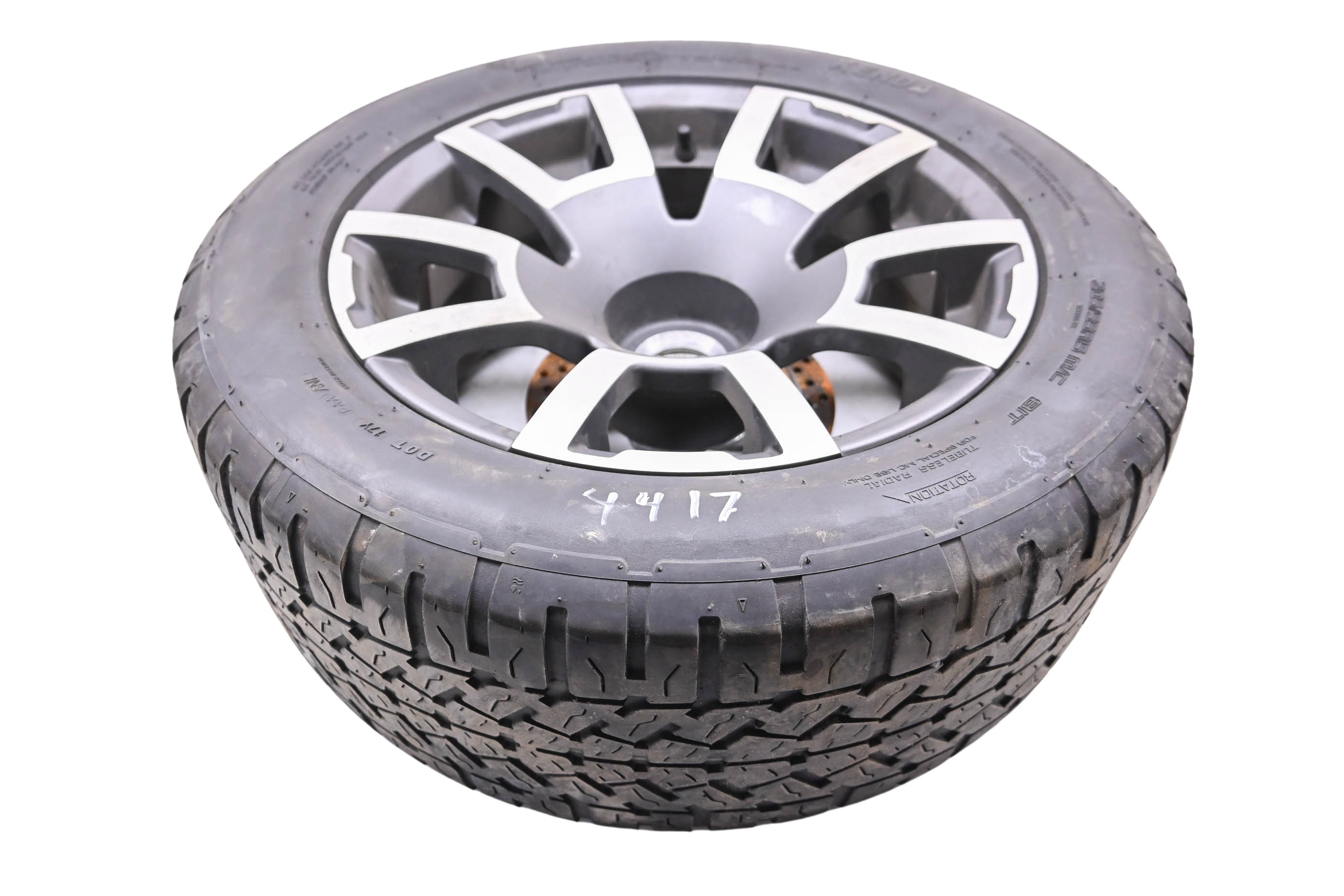 19 Can-Am Ryker Rally 900 Ace Rear Wheel Rim & Tire 205/55-15