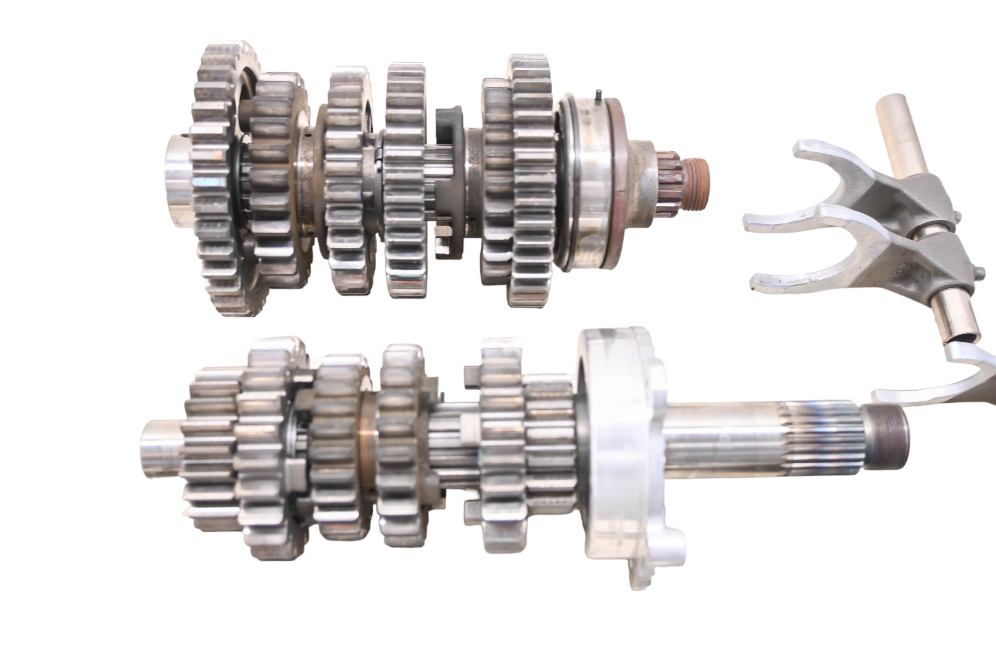 16 Triumph Tiger 800 XCx Transmission Shift Forks & Drum
