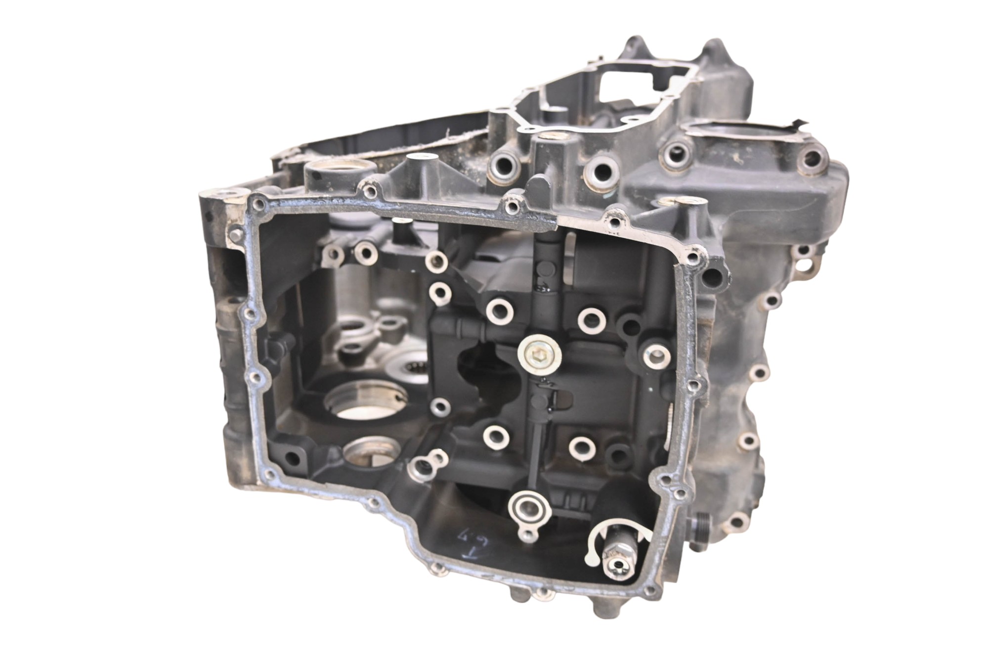 16 Triumph Tiger 800 XCx Crankcase Center Crank Case
