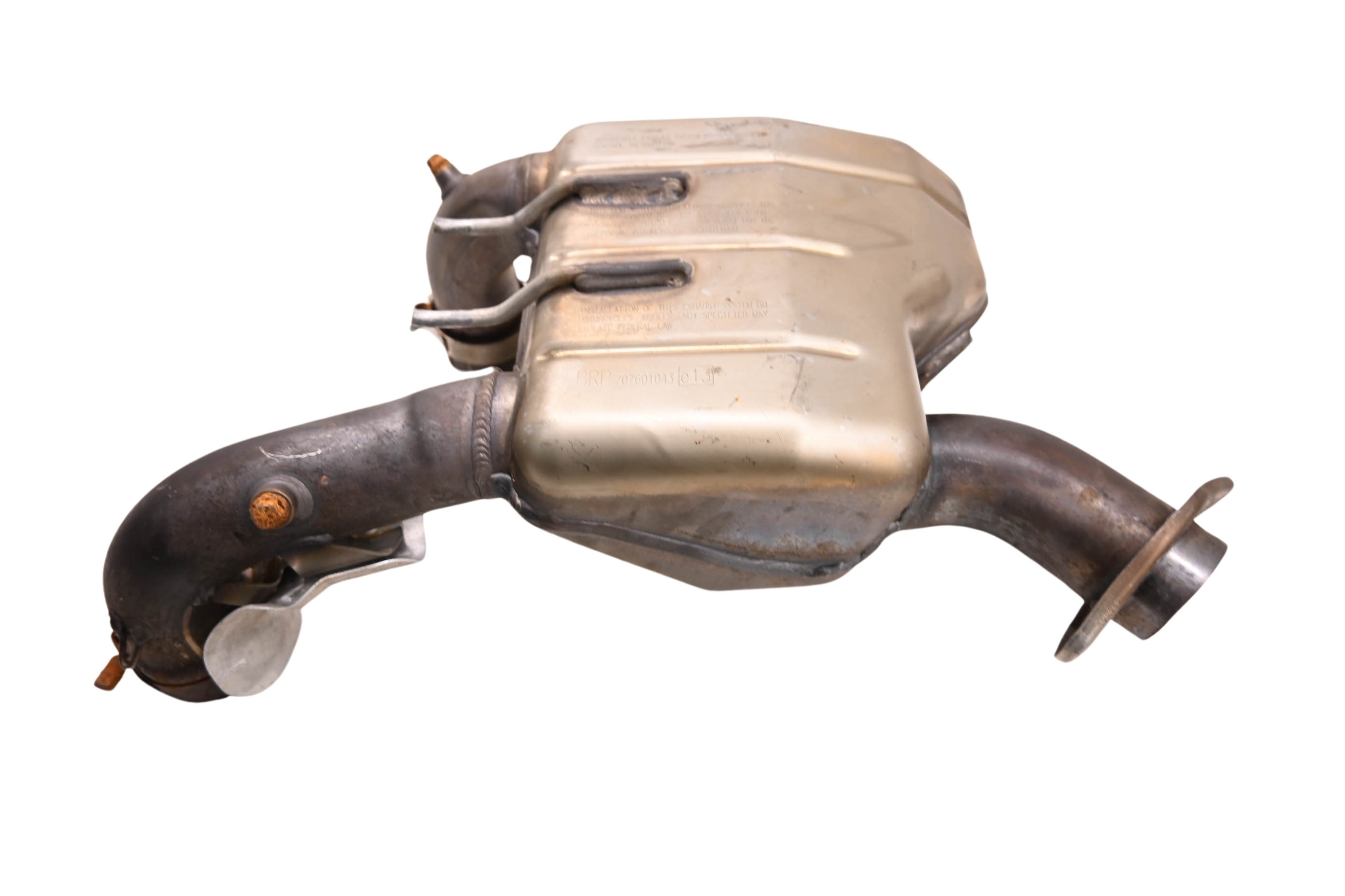 13 Can-Am Spyder RS SM5 Primary Muffler Exhaust Pipe