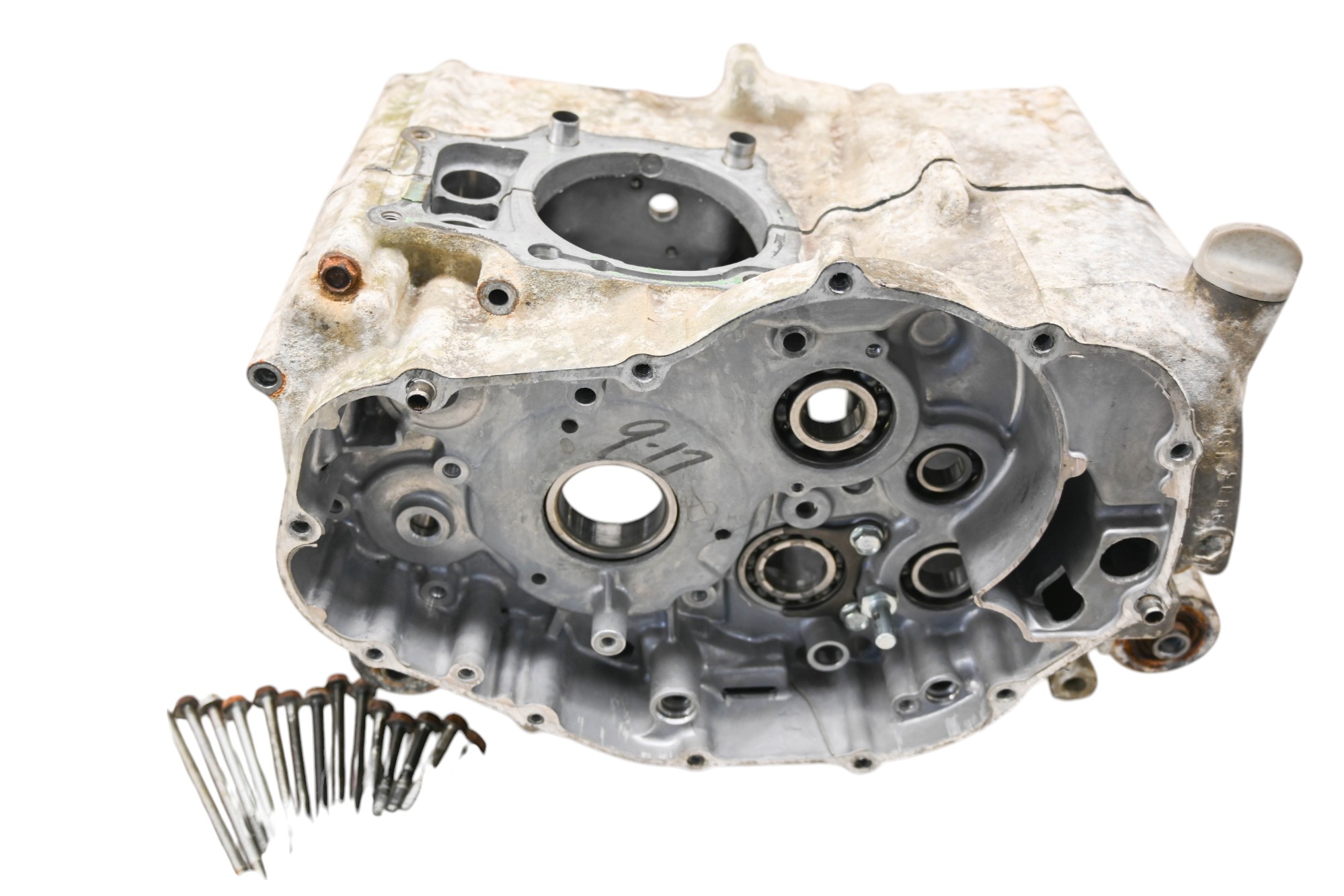 04 Honda Rancher 350 4x4 Crankcase Center Crank Case TRX350FM